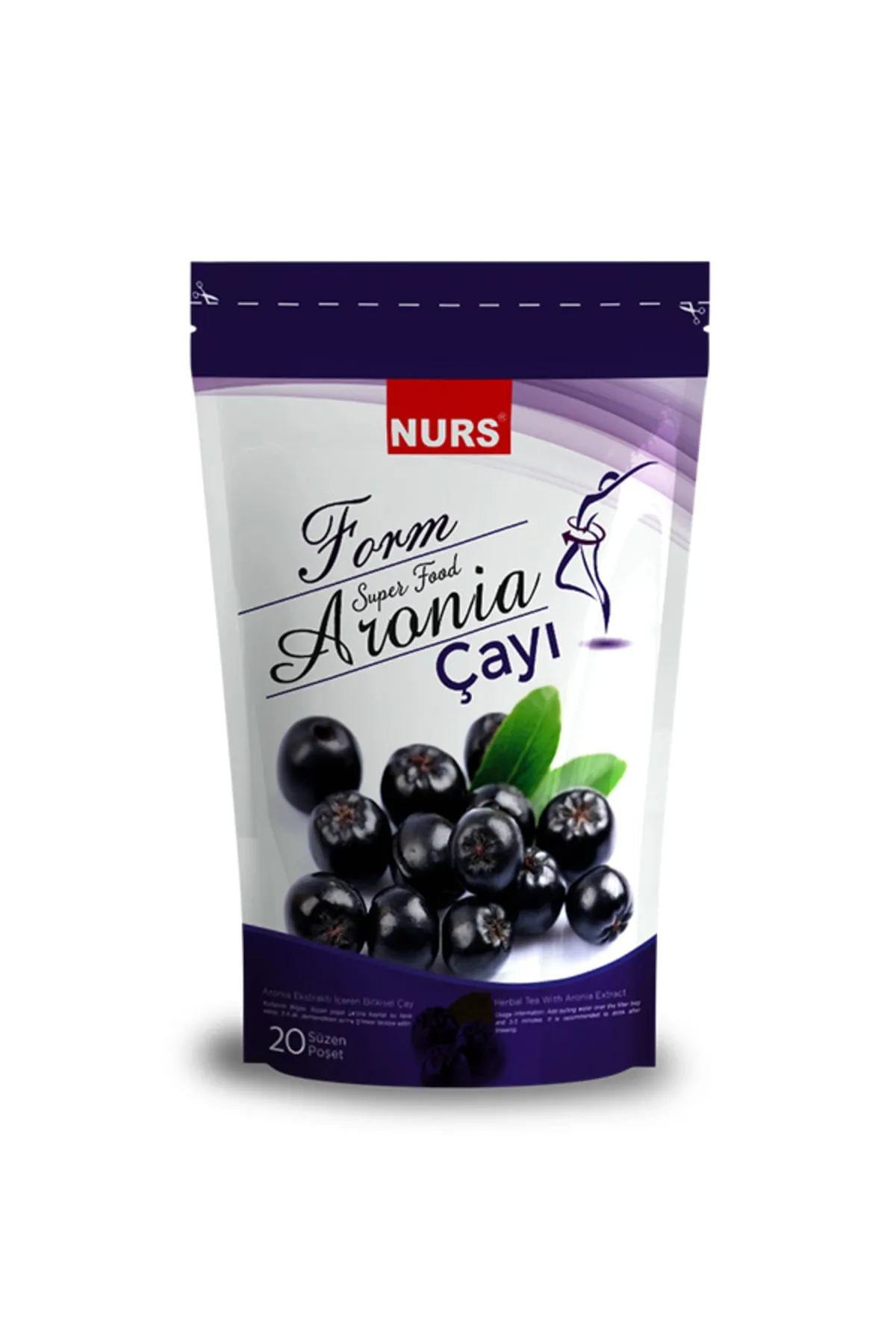 Fırsat Kapısı Nurs Lokman Aronia Aronya Çayı Orjinal Aronia Tea 20 li