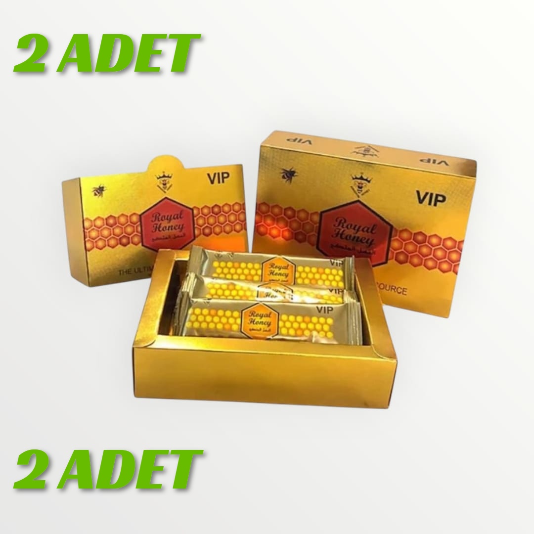 VİP SARI ROYAL HONEY PREMİUM STİCK BALLI MACUN 12 Lİ  2 Adet