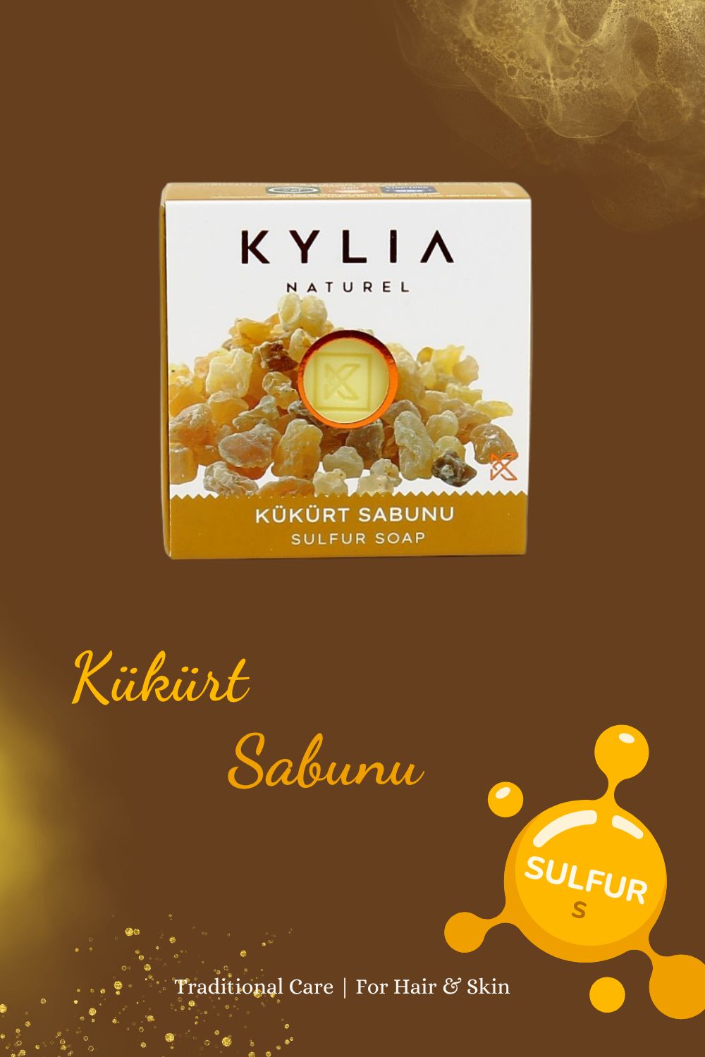 Fırsat Kapısı Kylia Naturel Kükürt Sabunu 125 gr Sabun