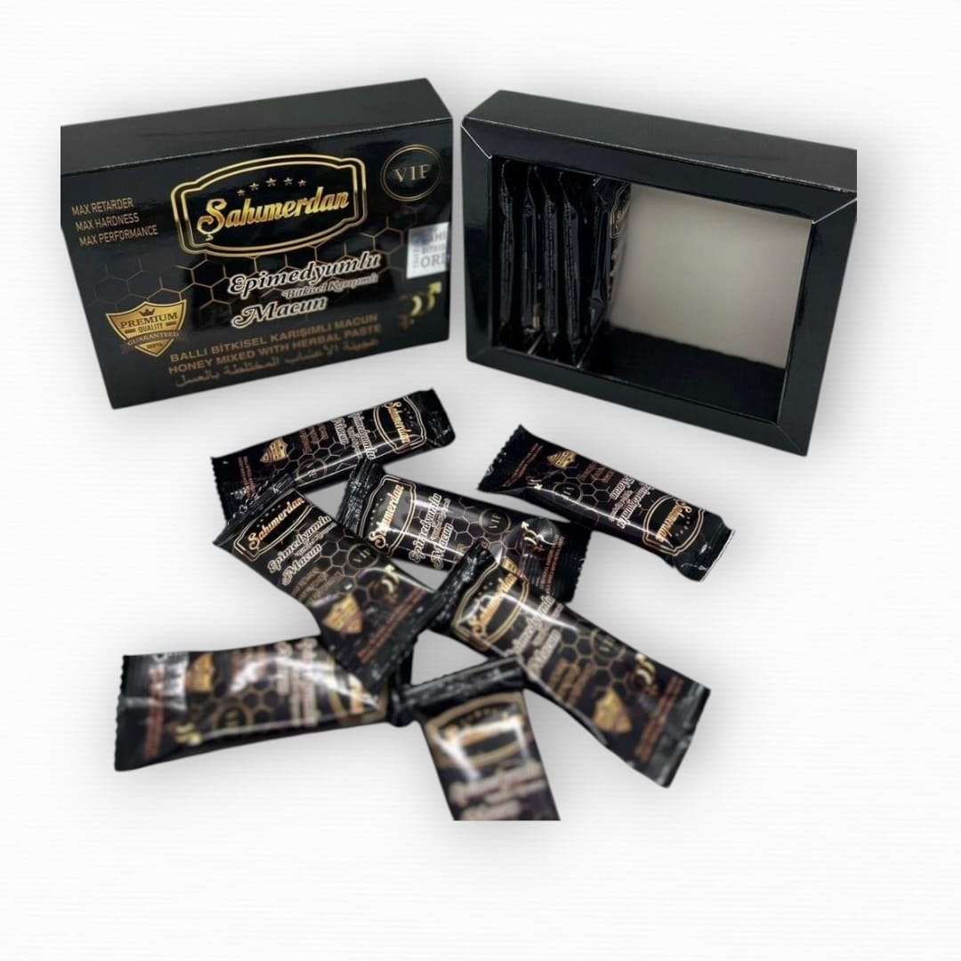 Şahımerdan Macun Ballı Macun Premium Stick Tek Kullanımlık Macun 12 x12 gr