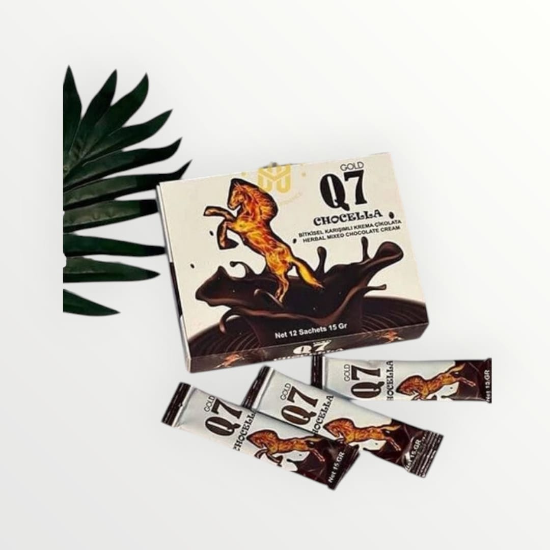 Q7 Macun KREM ÇİKOLATA CHOCOLATE CHOCELLA 12 Lİ