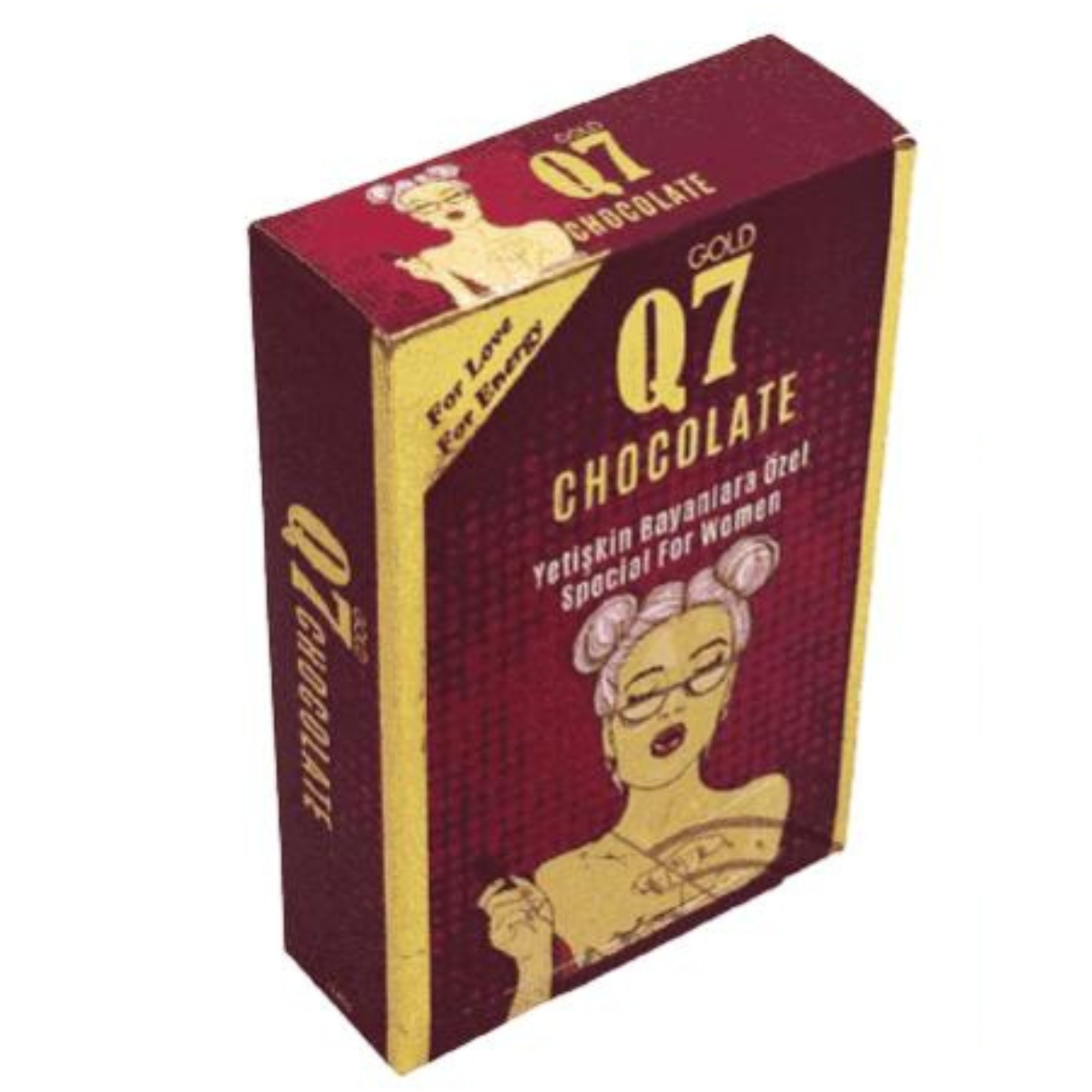 Gold Q7 Chocolate Yetişkin Bayanlara Özel Çikolata 12X25GR One Size