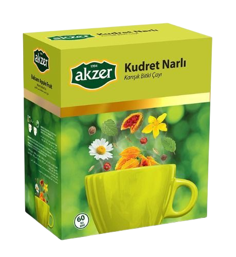 Fırsat Kapısı Akzer Kudretnarlı  Kudret Narlı Çay 60'lı - Bitki Çayı Kudret Narı