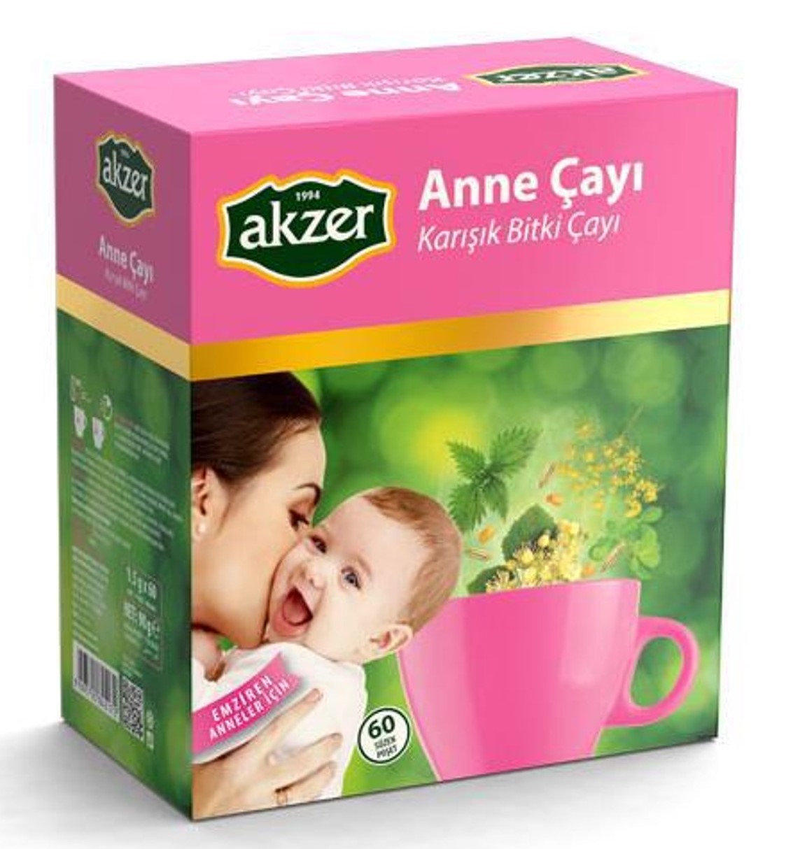Fırsat Kapısı Akzer Süt Için Anne Çayı - Bitkisel Içerik 60'lı