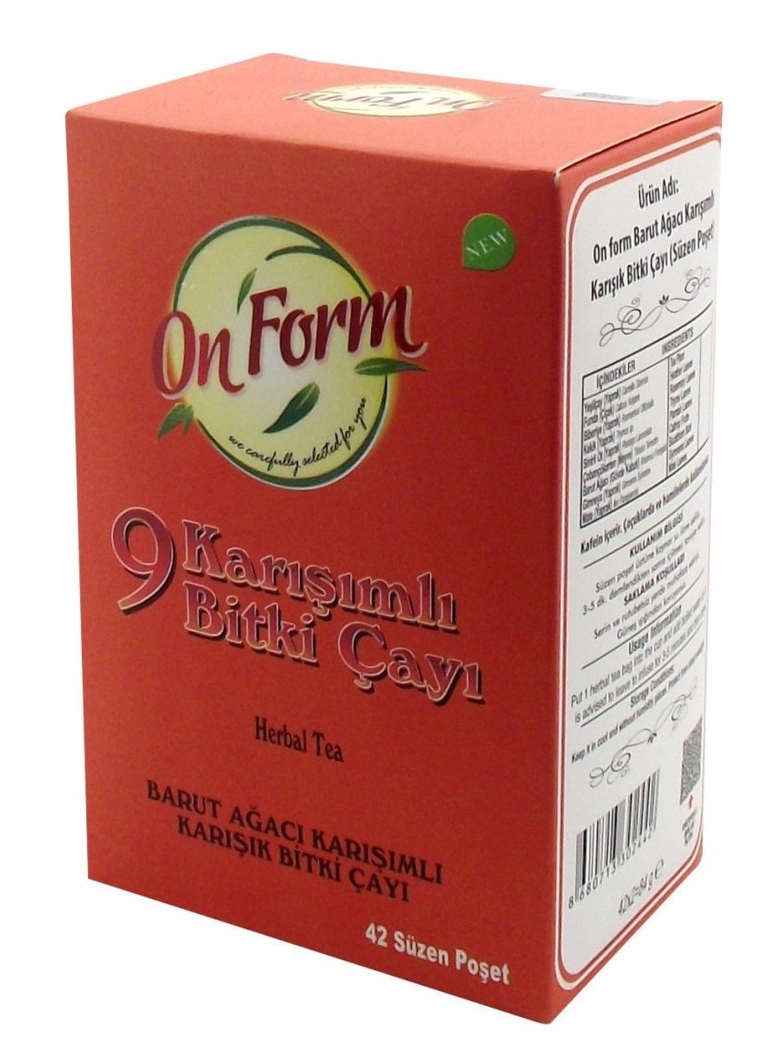 Fırsat Kapısı Nurs Lokman On Form 9 Karışımlı Bitki Çayı