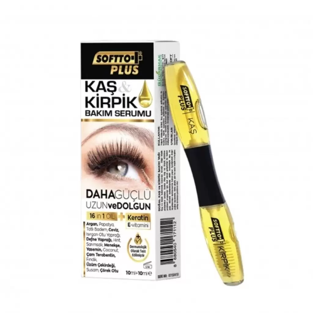 Fırsat Kapısı Softto Plus Doğal Kaş Kirpik Bakım Serumu 20 ml