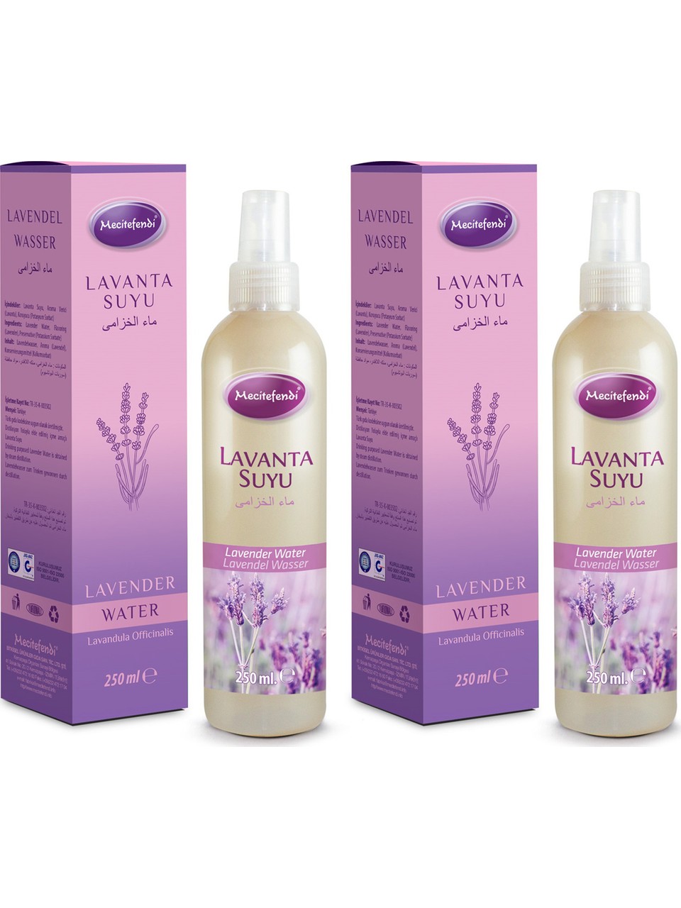 Fırsat Kapısı Mecitefendi Lavanta Suyu 250 ml x 2