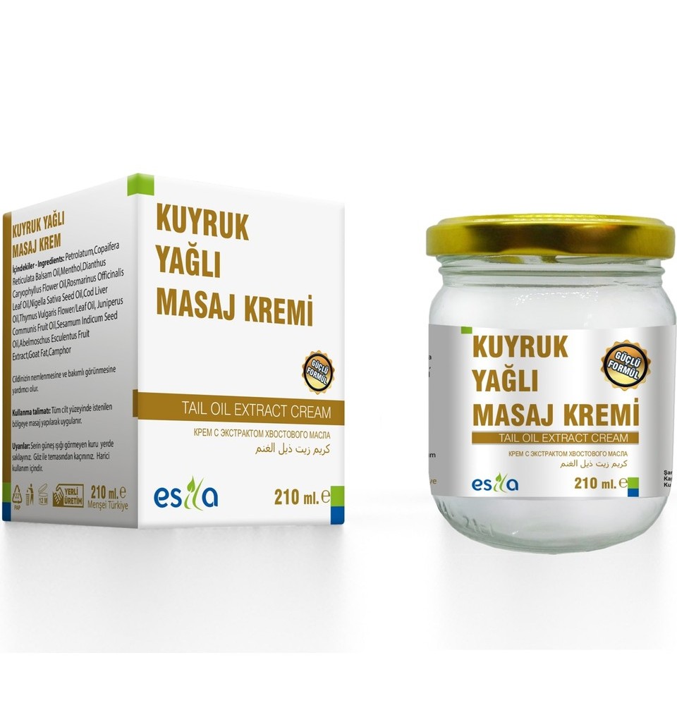 Fırsat Kapısı Kuyruk Yağı Masaj Kremi 210 Ml, Esila