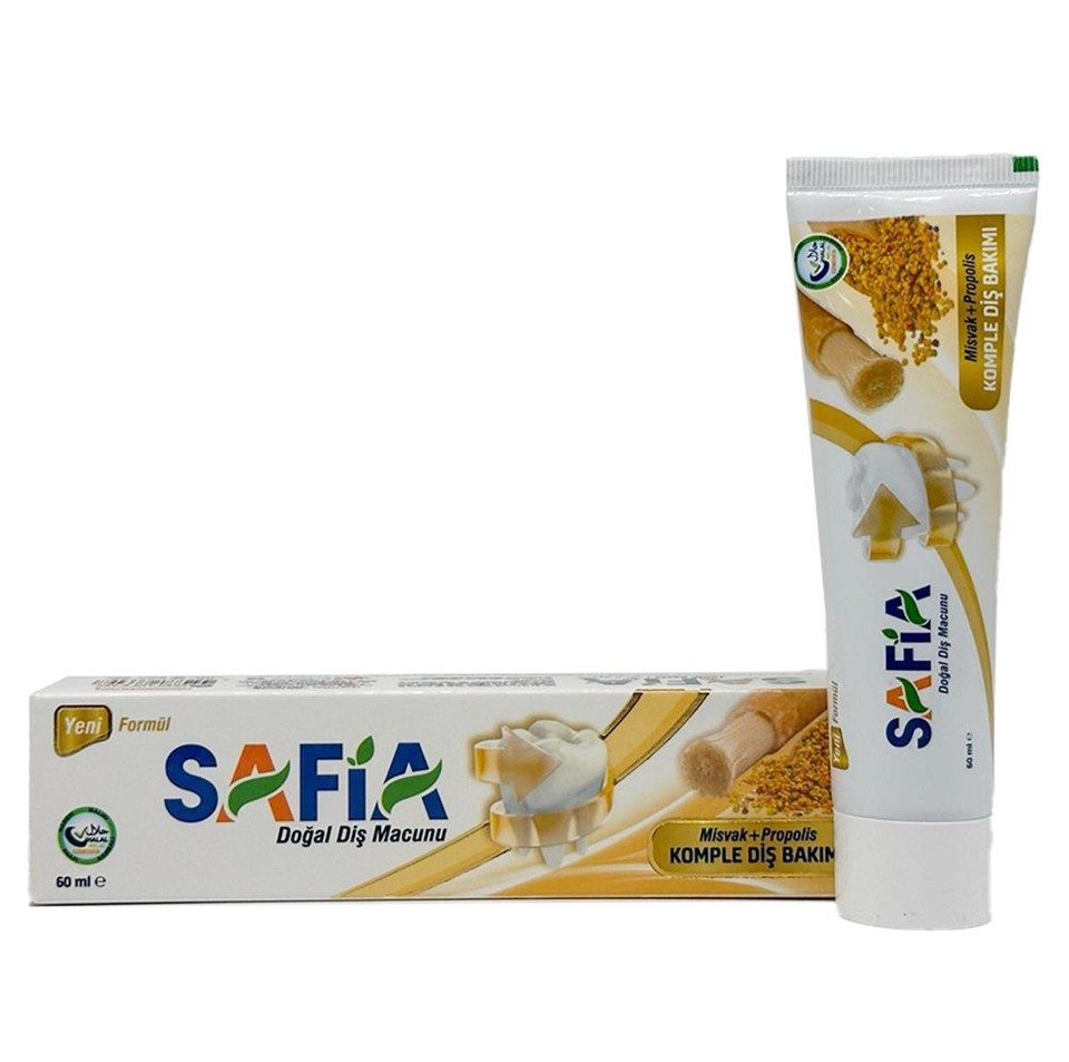 Fırsat Kapısı Safia Doğal Diş Macunu Misvak+Propolis 60 ml / 75 gr