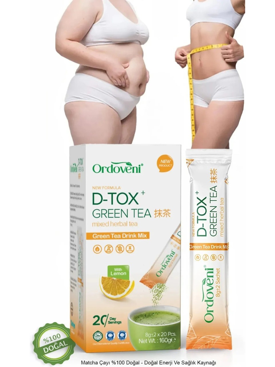 Ordoveni Matcha Dtox Mix - Lezzet , Daha Iyi Görünüm Ve Ferahlık Için