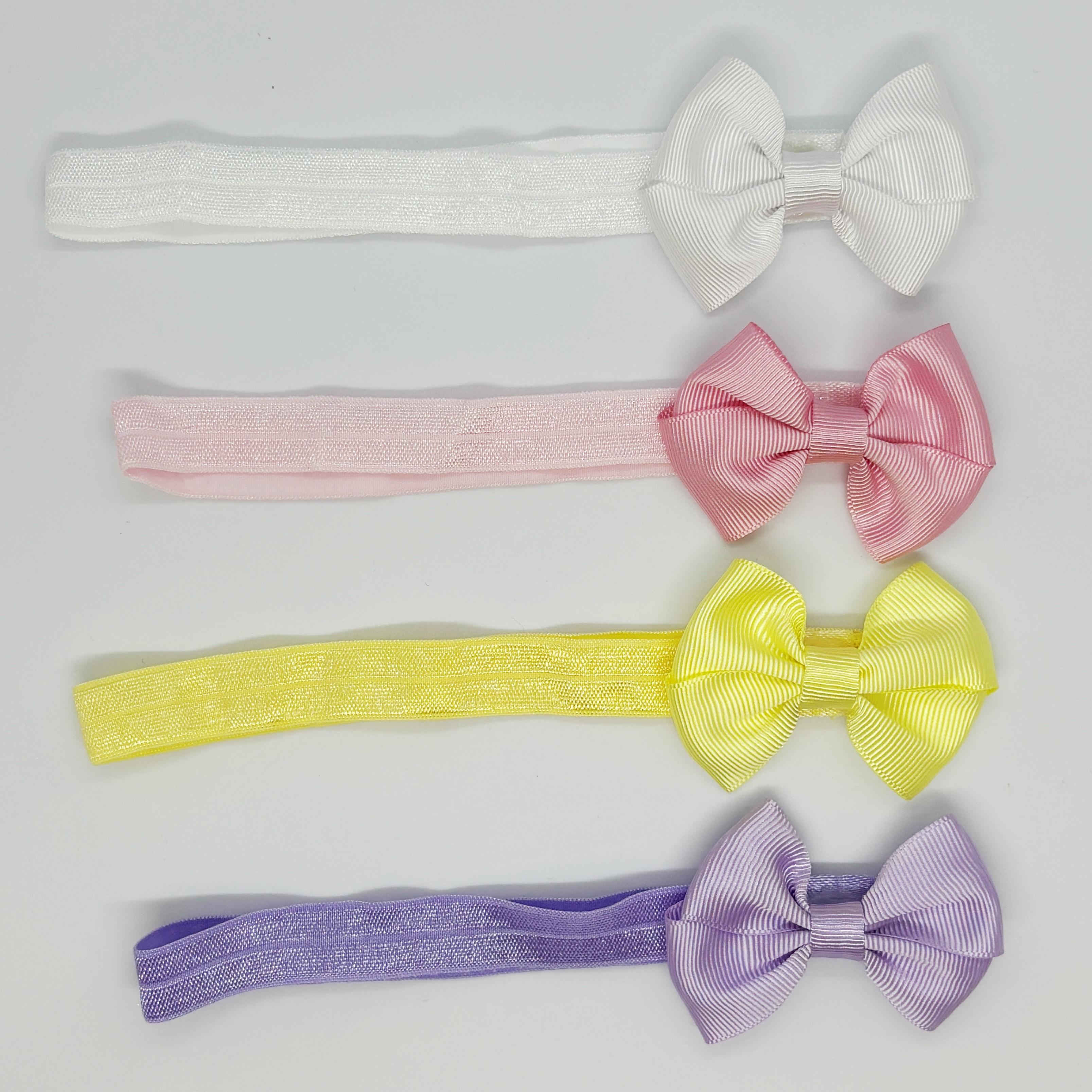 4'lü Renkli Bebek ve Çocuk Bandana Seti (6 Ay - 4 Yaş Arası)