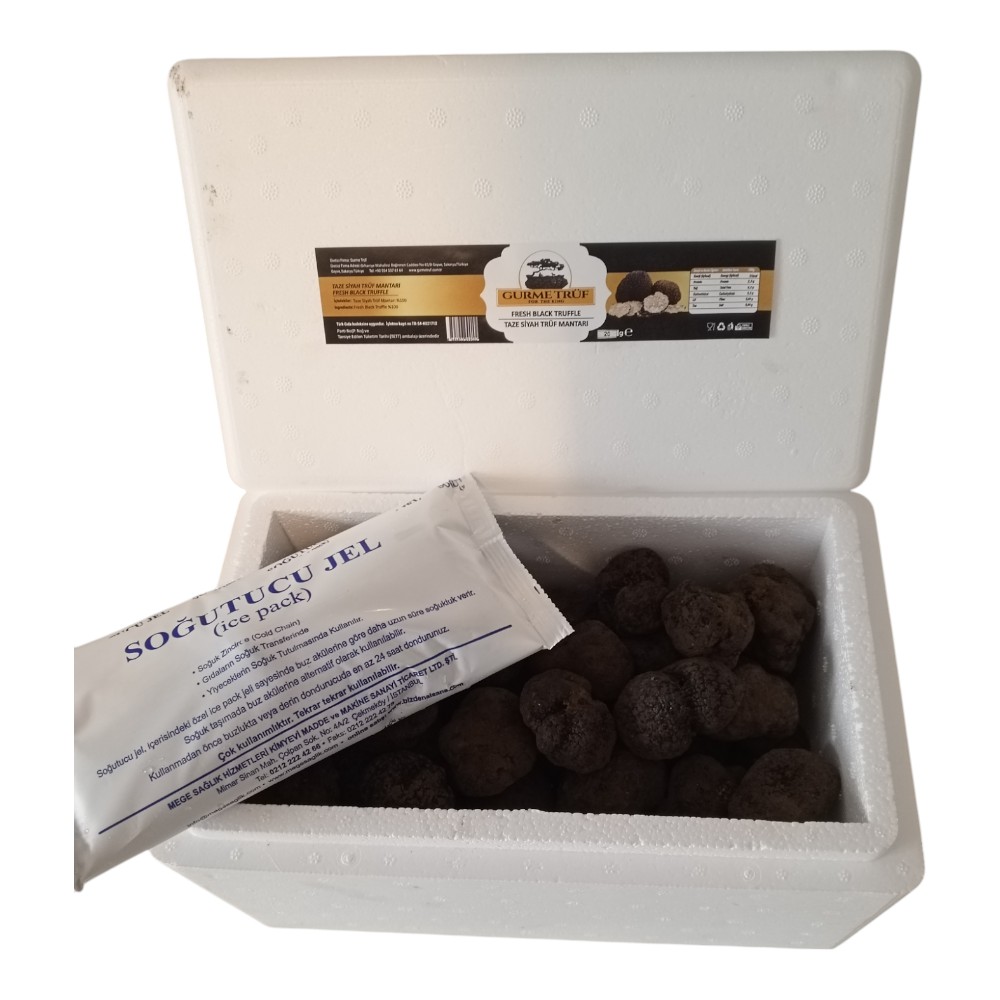 Taze Siyah Trüf Mantarı 20 g – 2. Boy (10–15 g)