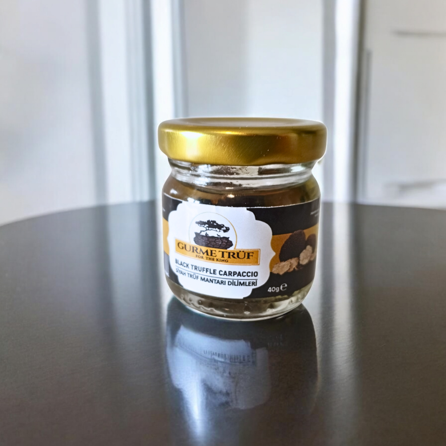 Siyah Trüf Mantarı Carpaccio - Dilimli Lezzet, 40 Gr (Tuber Aestivum)