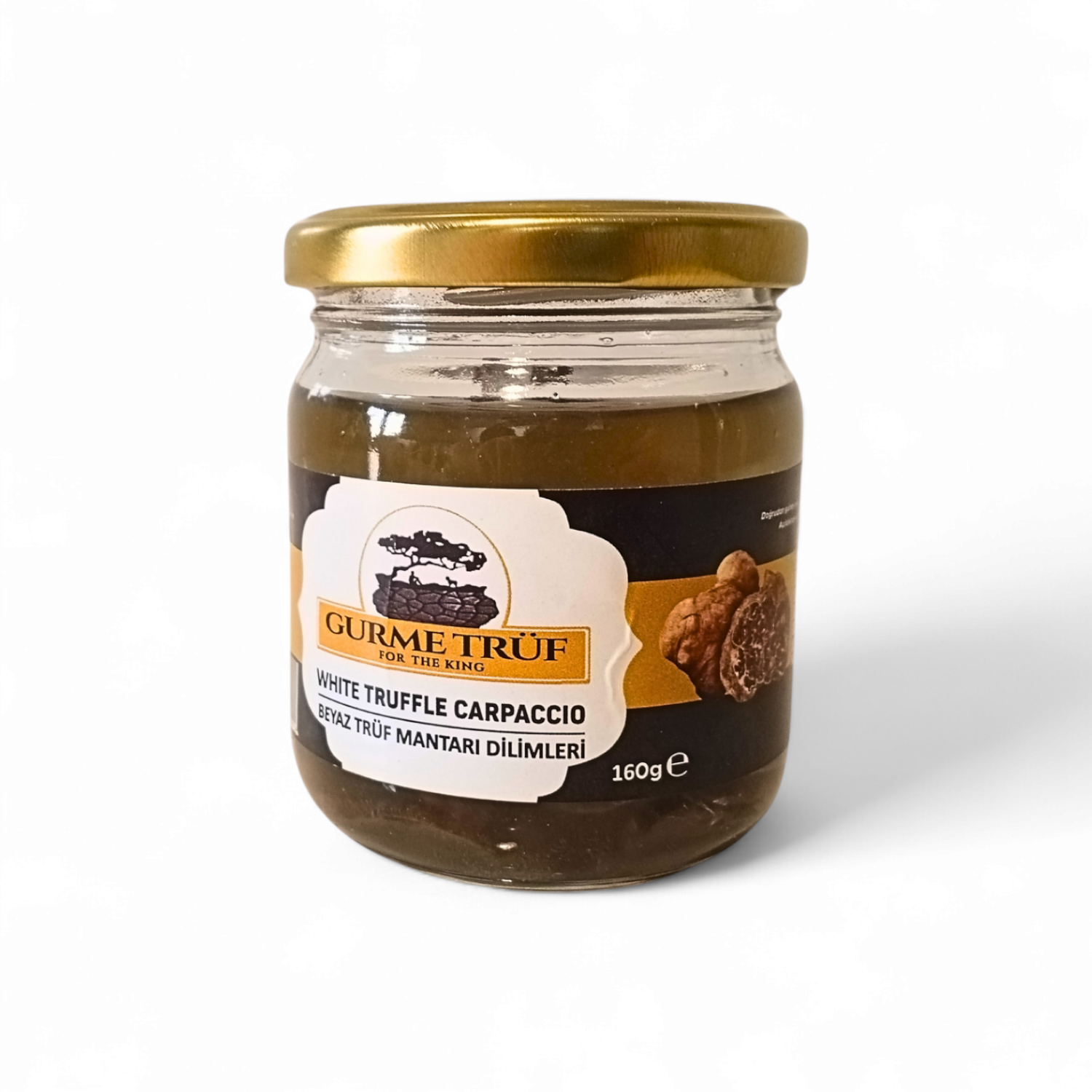 Beyaz Trüf Mantarı Carpaccio - Dilimlenmiş Doğal Lezzet, 160 Gr