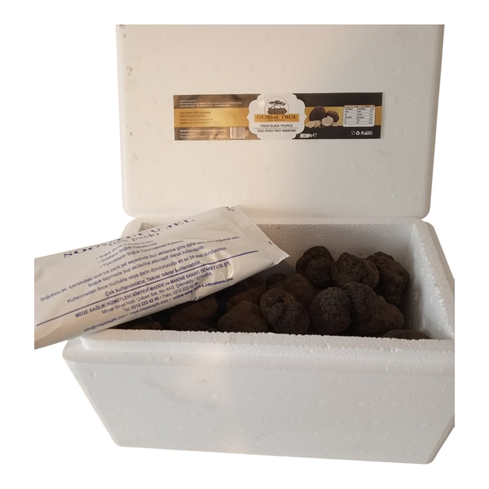 Taze Siyah Trüf Mantarı 100 g (Tuber aestivum) – 2. Boy
