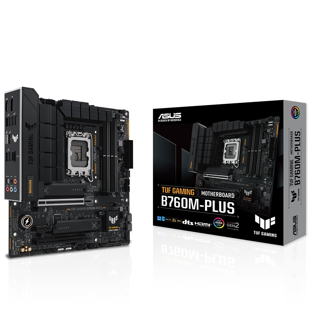 ASUS TUF GAMİNG B760 M PLUS D4 DDR4 İNTEL SOKET