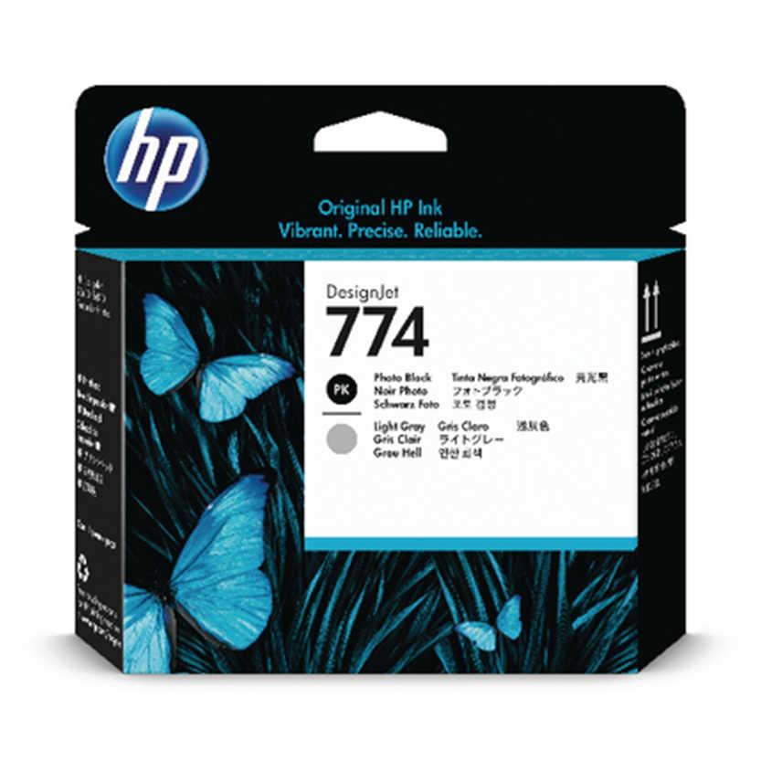 HP 774 P2W00A Foto Siyah Açık Gri Baskı Kafası