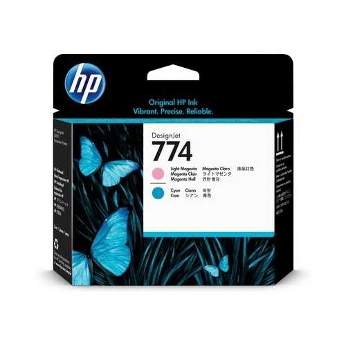 HP 774 P2V98A Açık Kırmızı Mavi Baskı Kafası