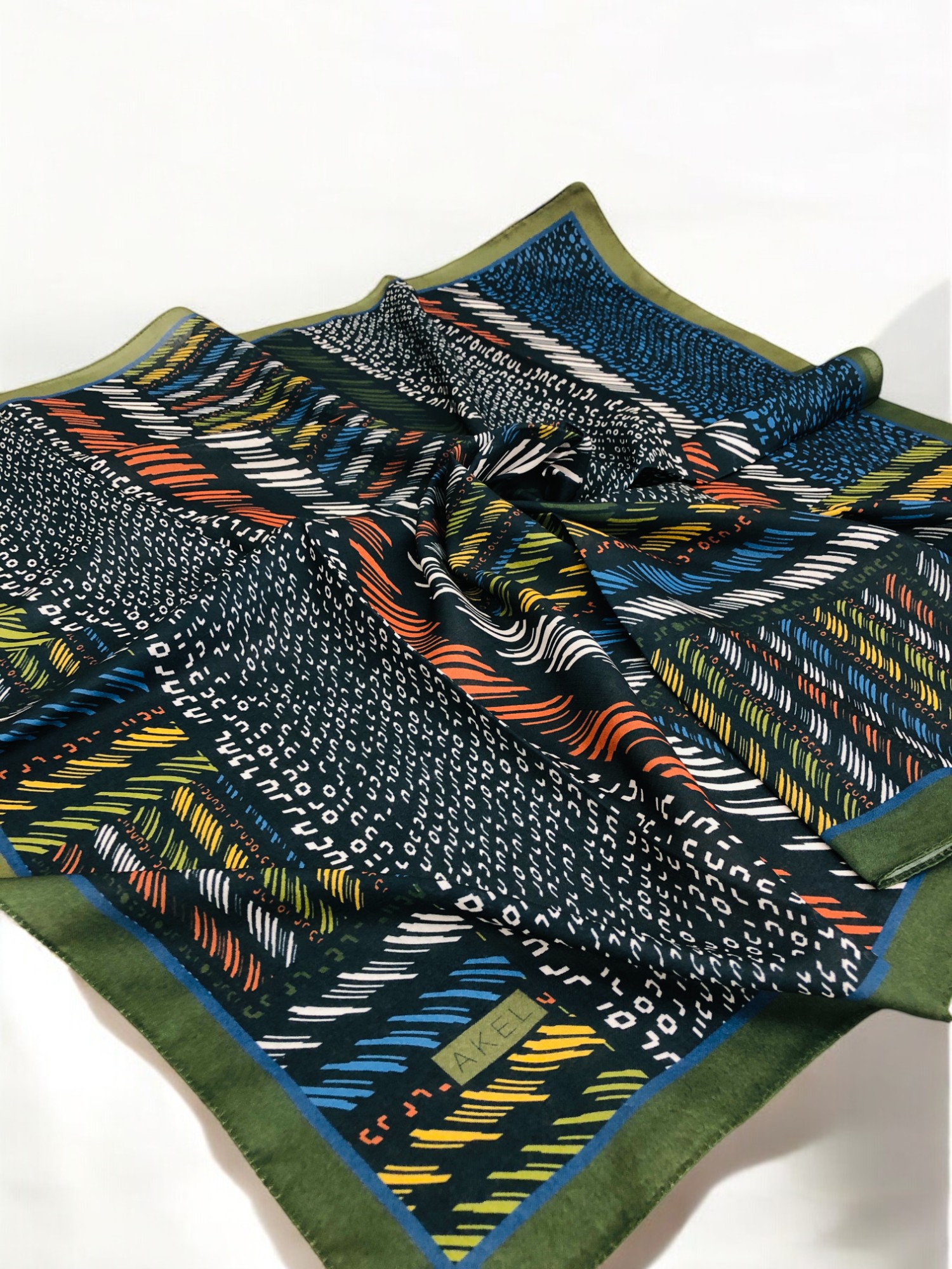 Digital Soft Eşarp Desen-4