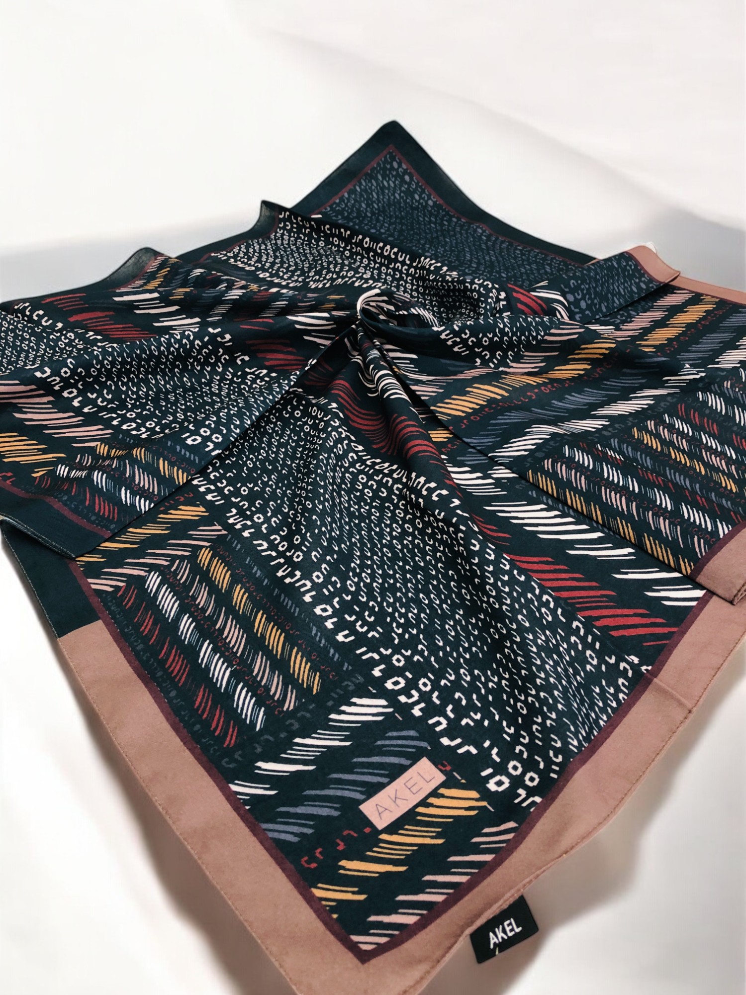 Digital Soft Eşarp Desen-4