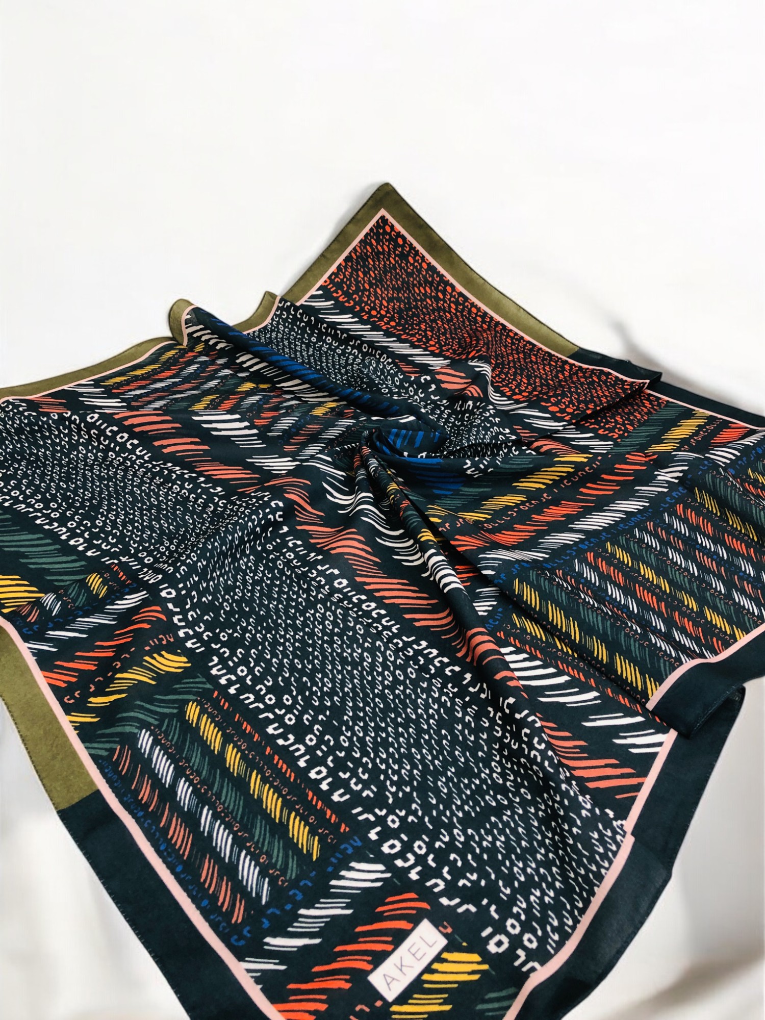 Digital Soft Eşarp Desen-4