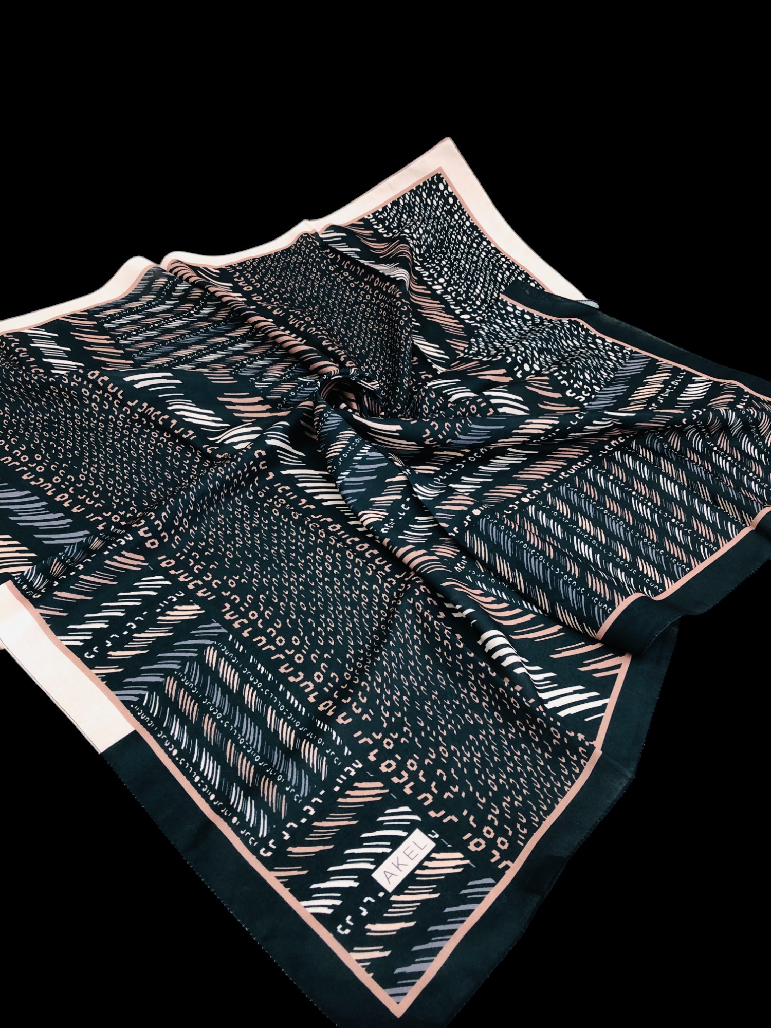 Digital Soft Eşarp Desen-4