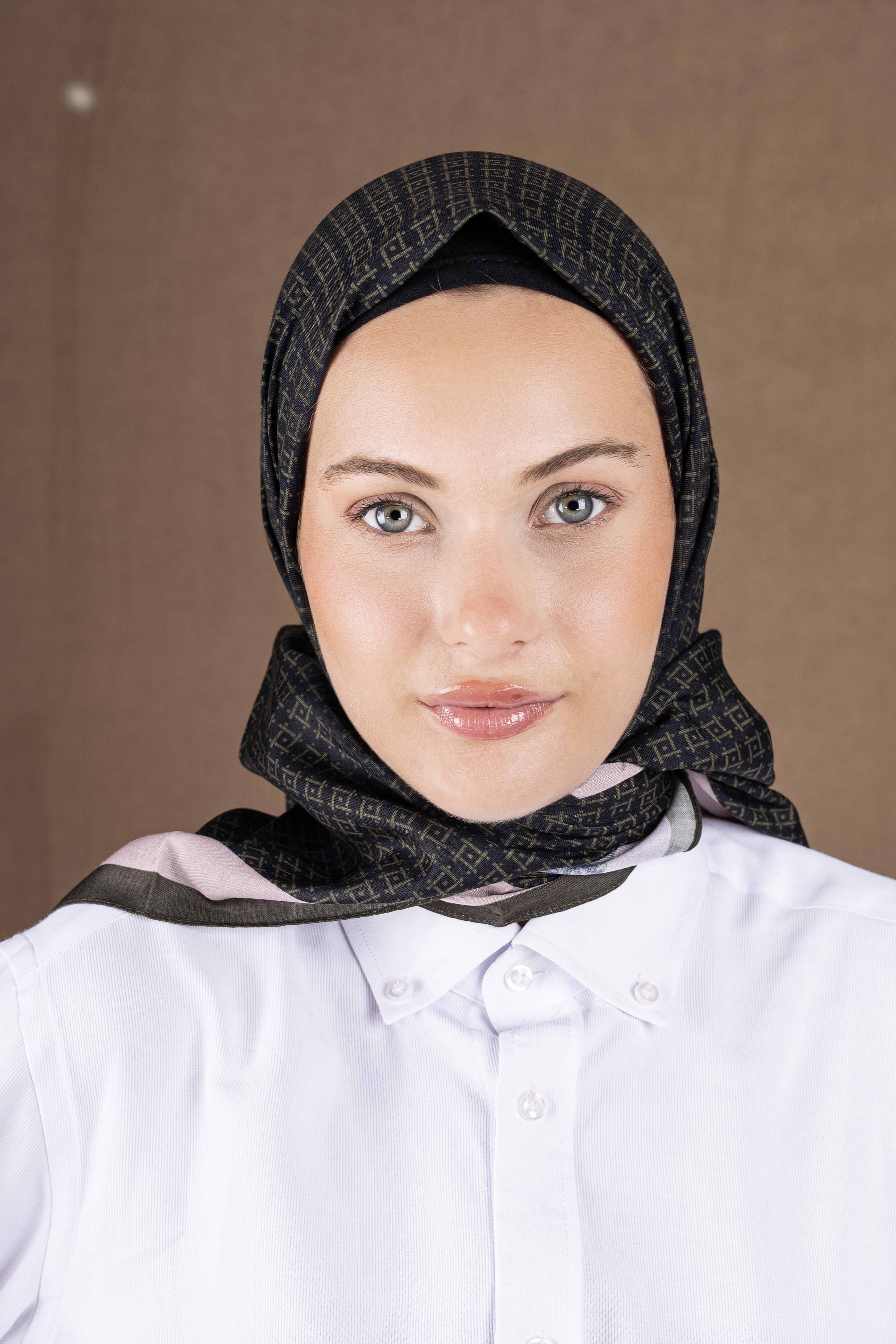 Desenli Soft Eşarp Koleksiyonu Desen-1