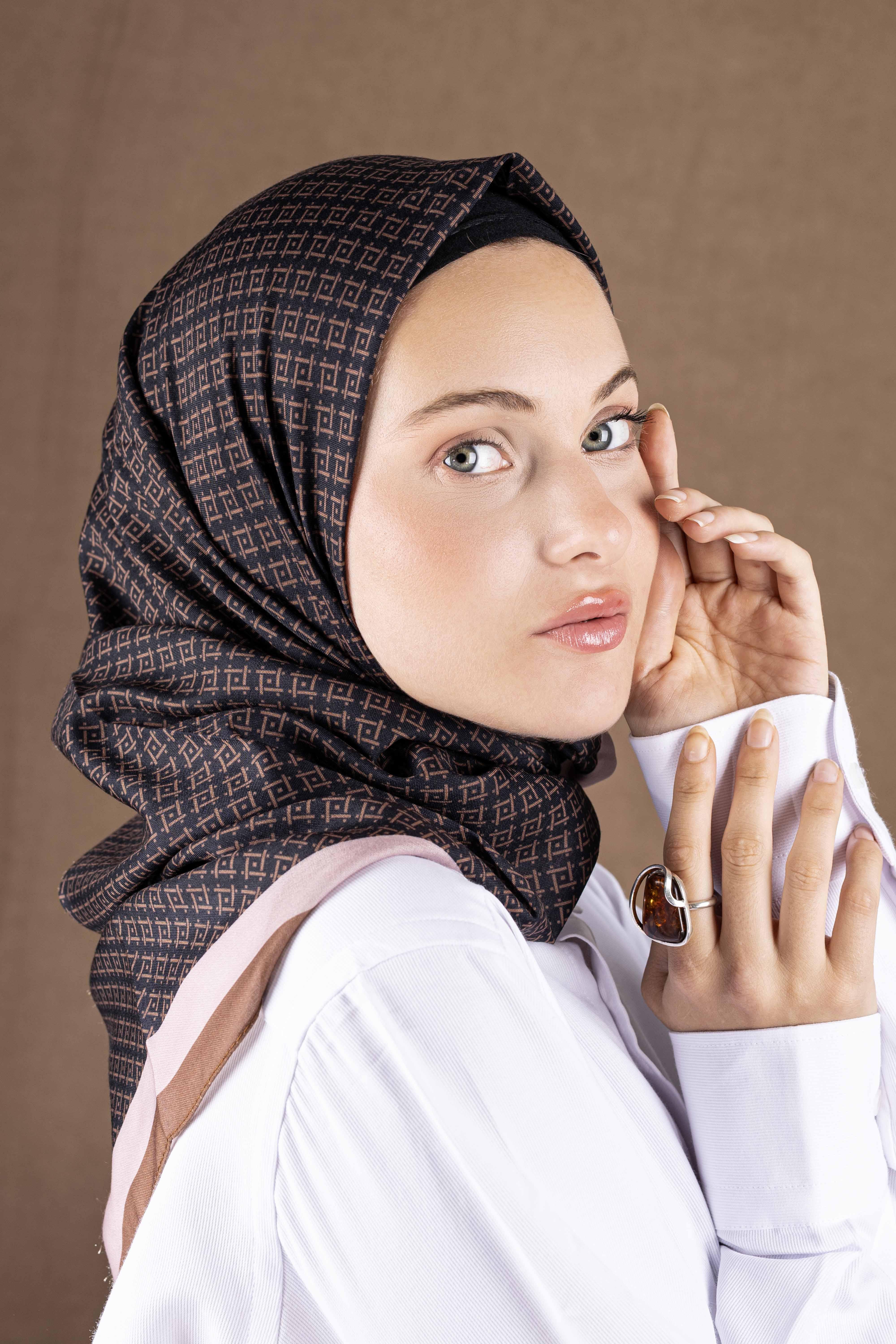 Desenli Soft Eşarp Koleksiyonu Desen-1