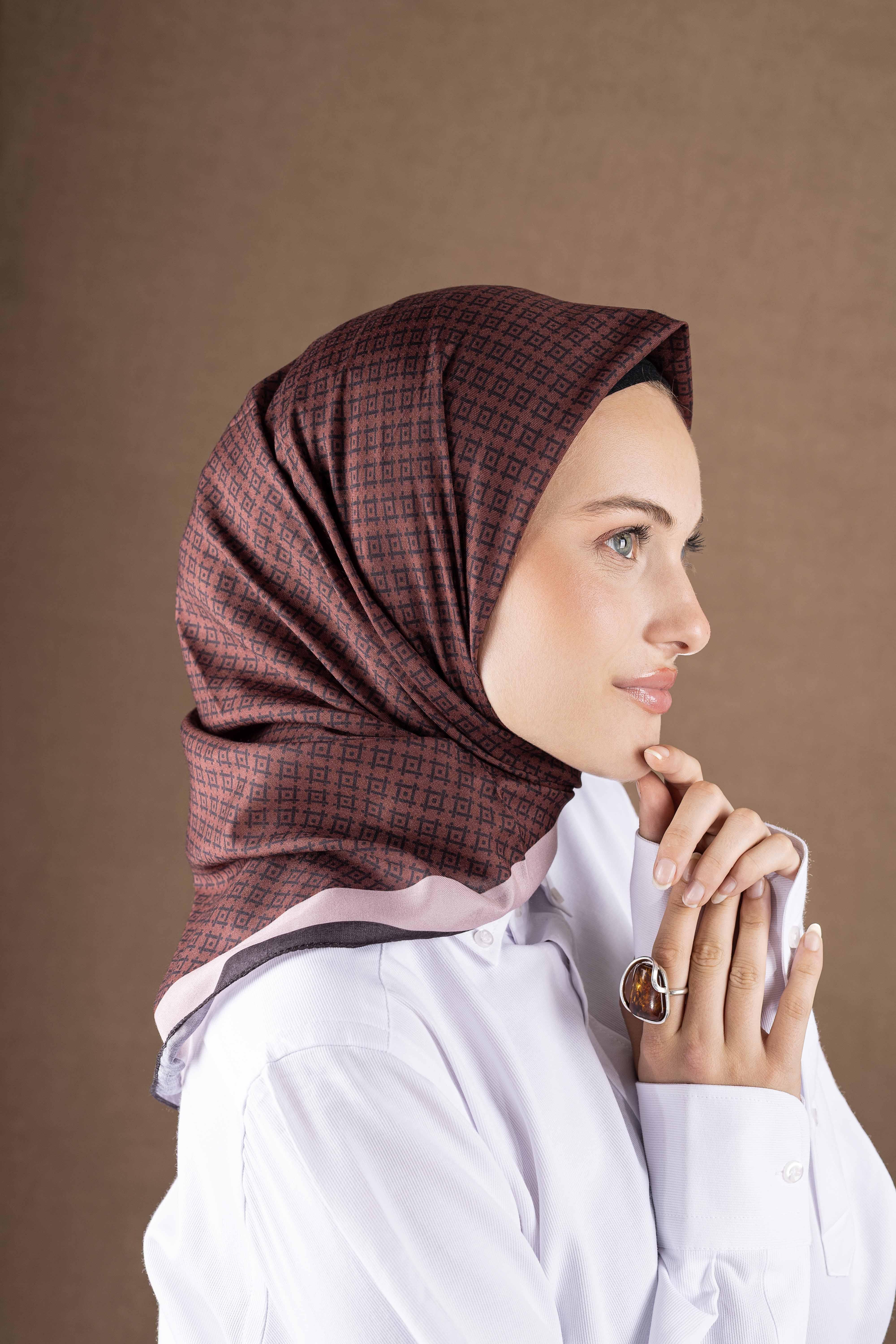 Desenli Soft Eşarp Koleksiyonu Desen-1