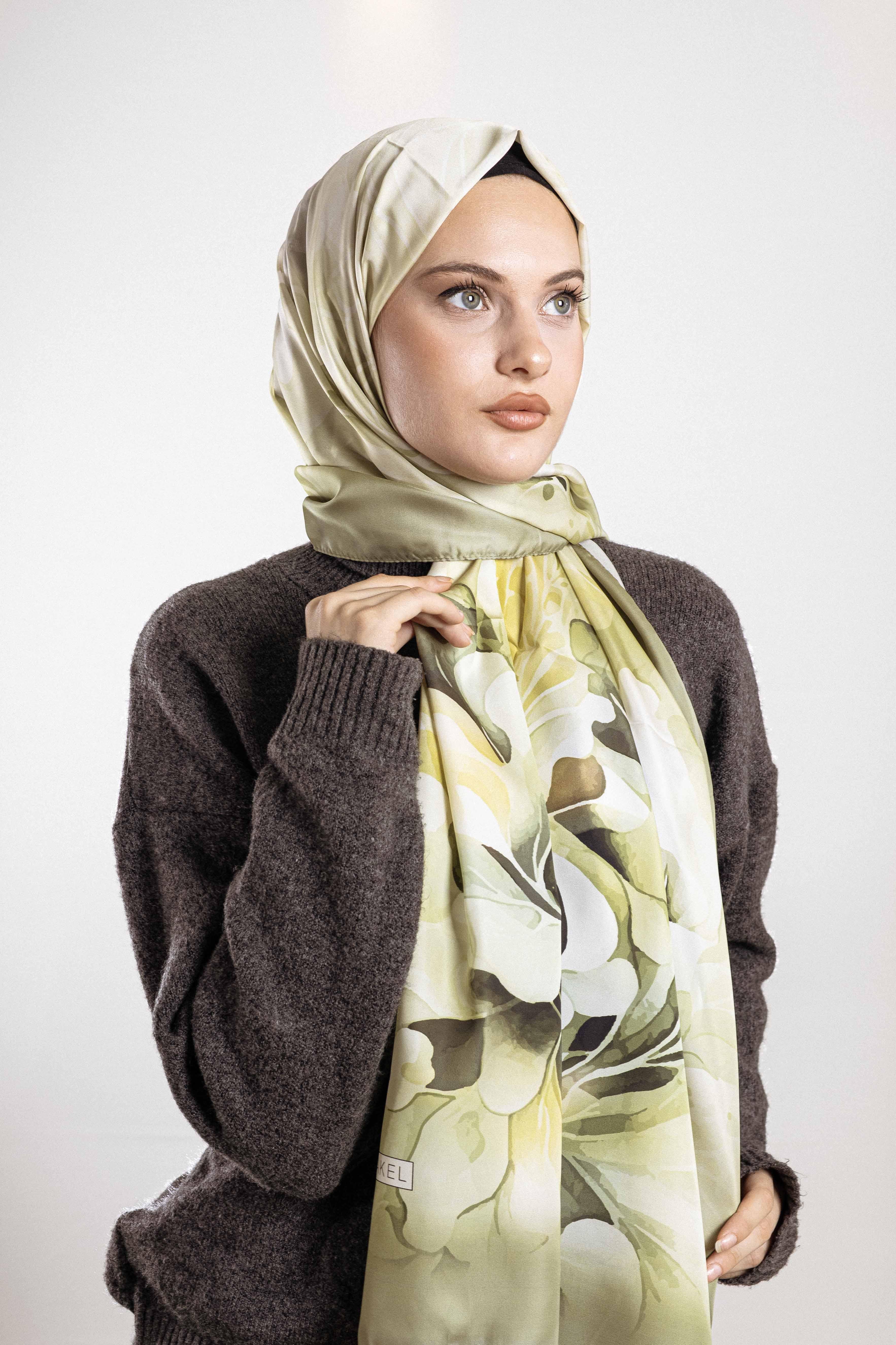 ALFA SİLK ŞAL ÇİÇEK DESEN-1