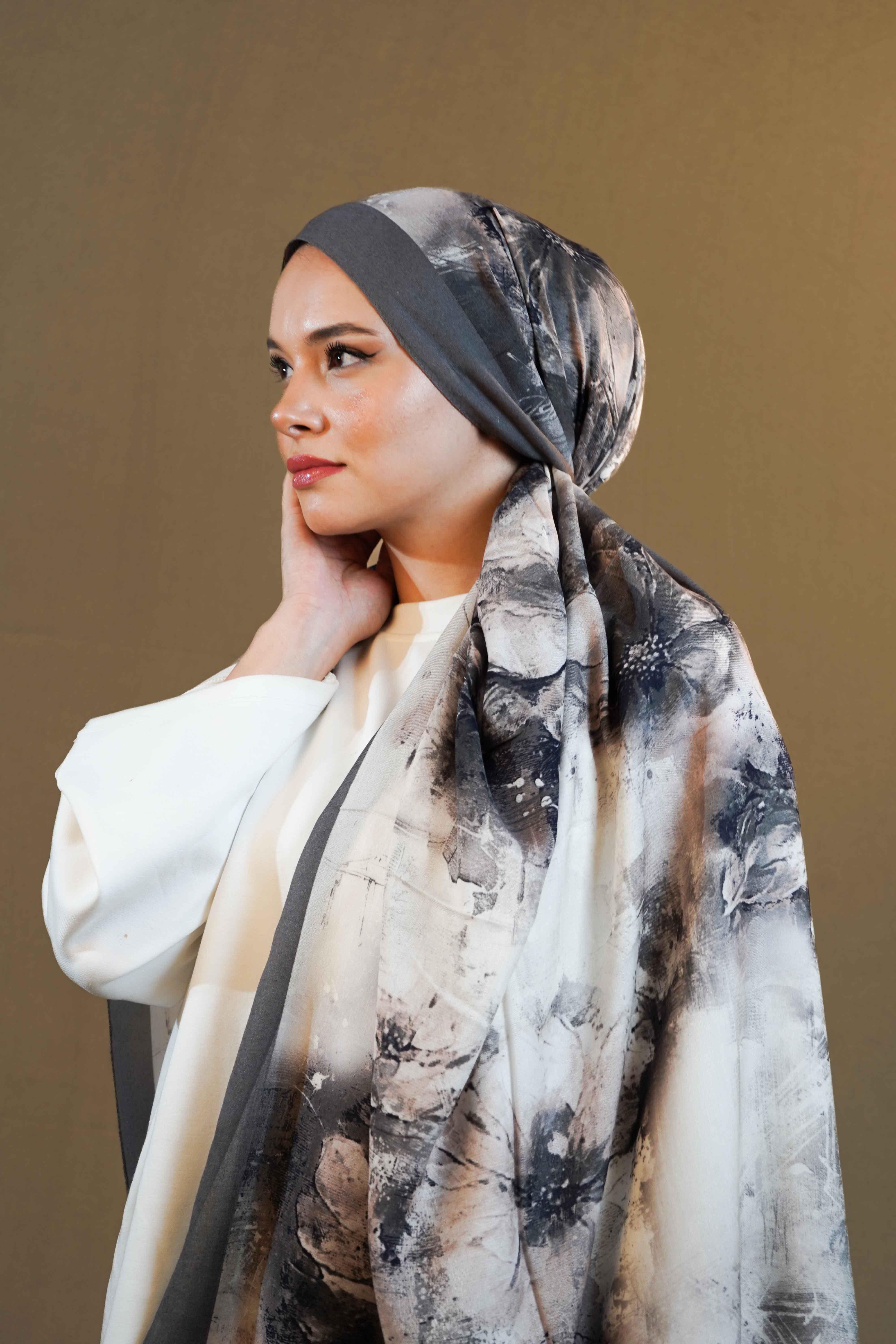 FLOOR İPEK ŞAL YENİ DESEN-1