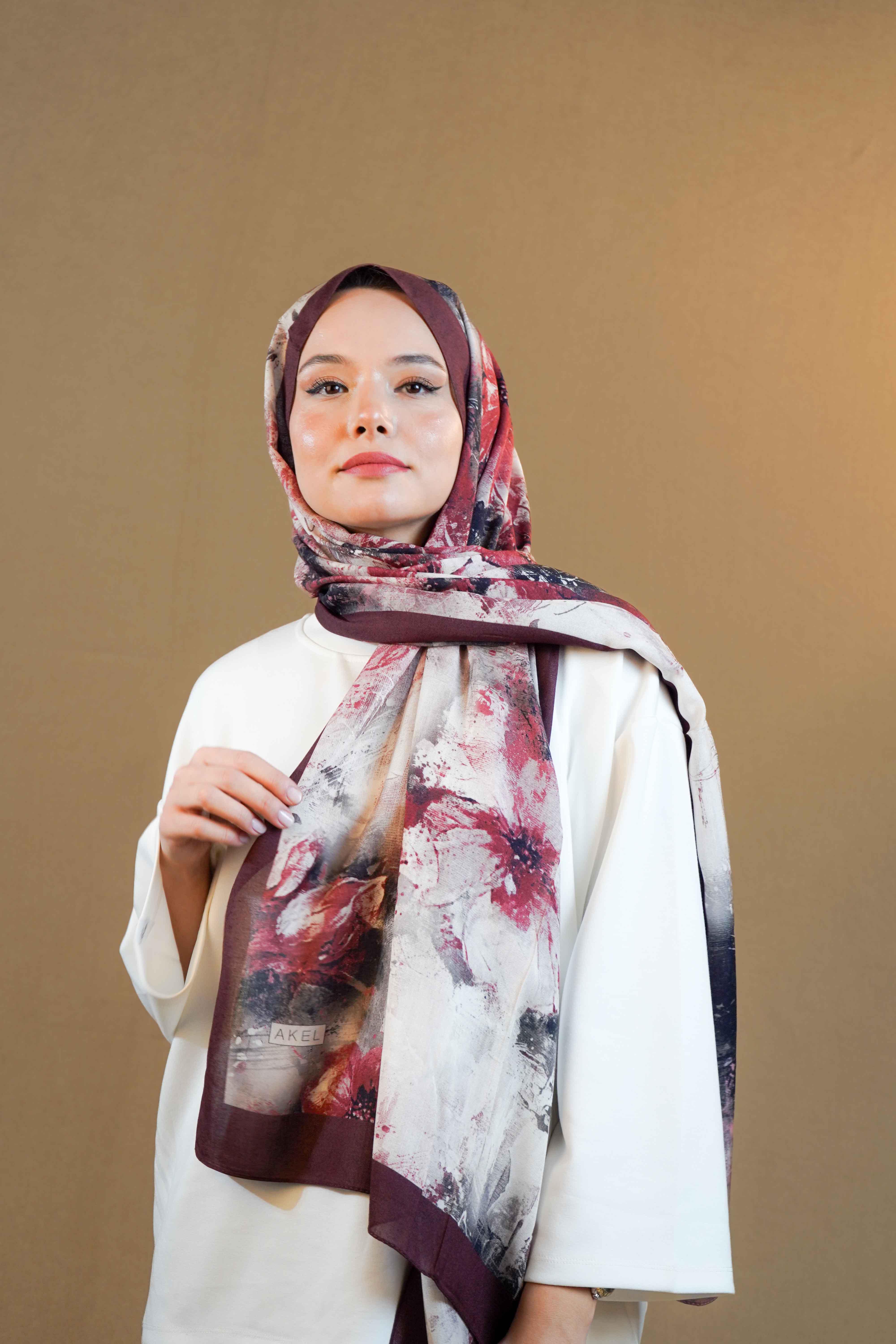 FLOOR İPEK ŞAL YENİ DESEN-1