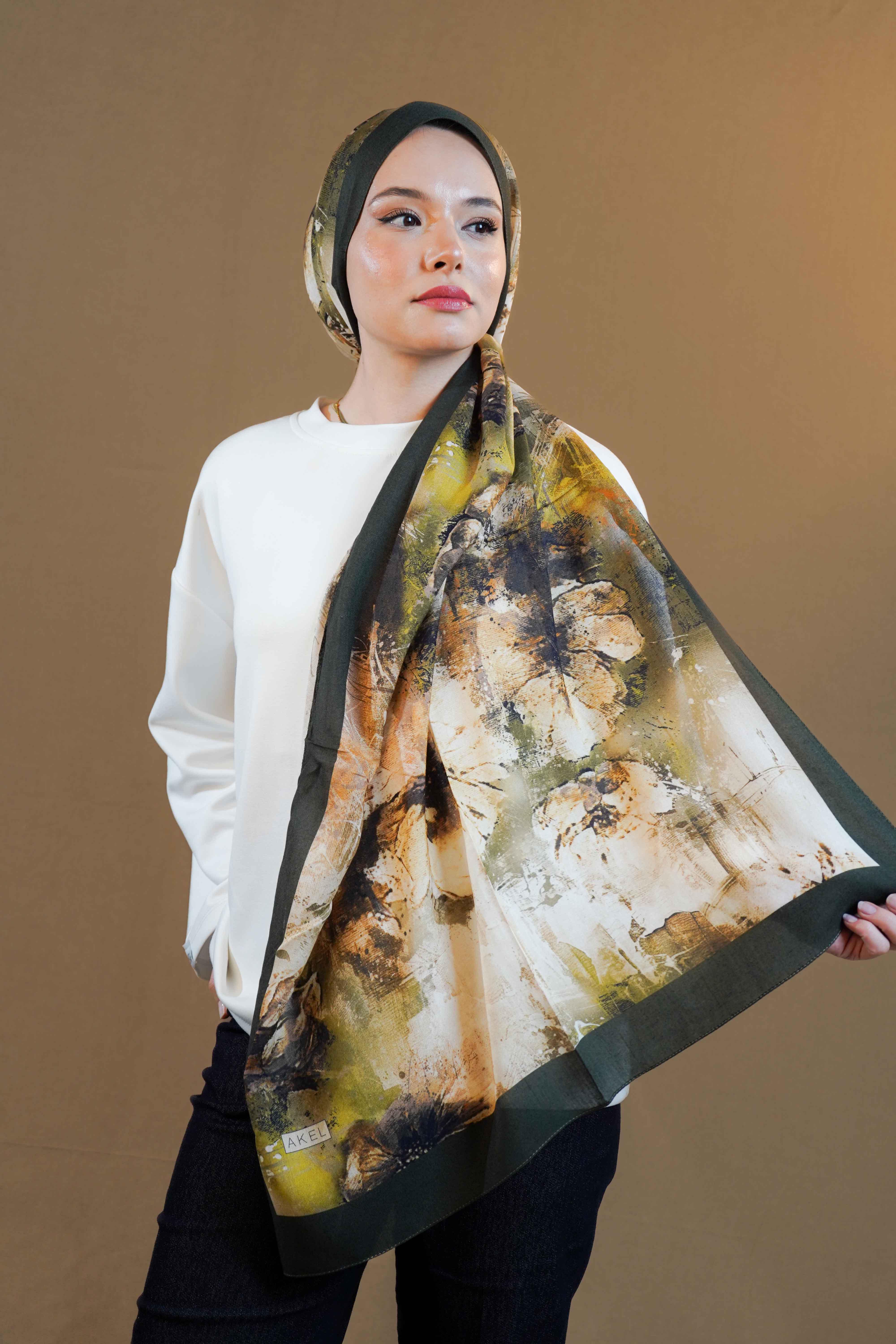 FLOOR İPEK ŞAL YENİ DESEN-1