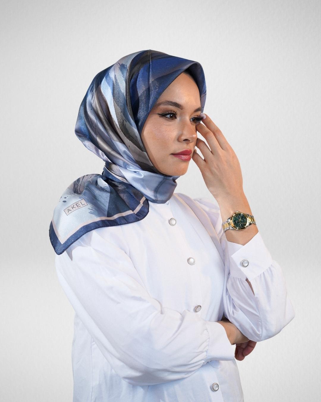 Digital Kristal Eşarp Yeni Desen-1