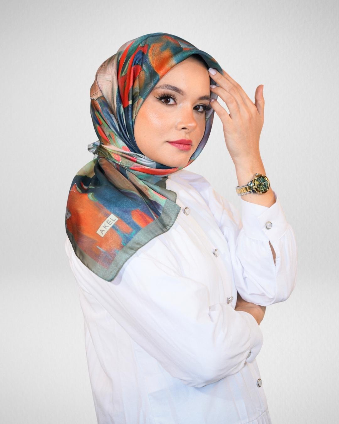 Digital Kristal Eşarp Yeni Desen-2