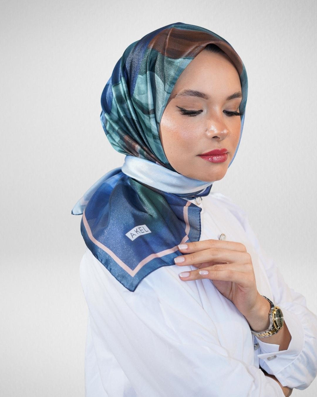 Digital Kristal Eşarp Yeni Desen-3