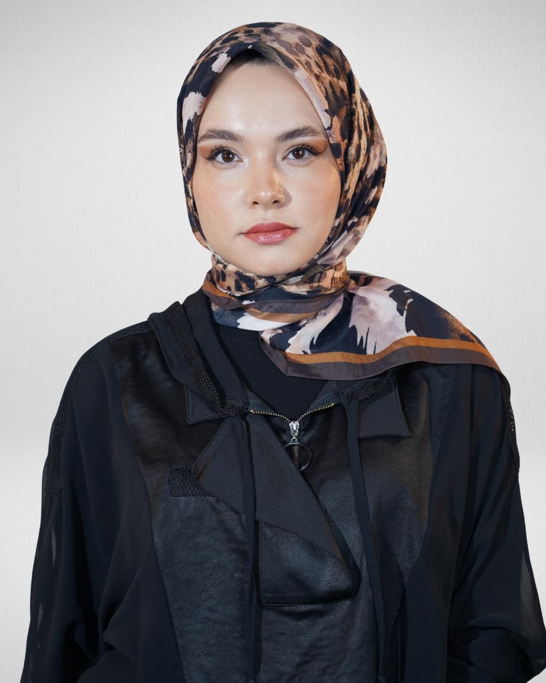 Spring Eşarp Leopar Yeni Desen-2