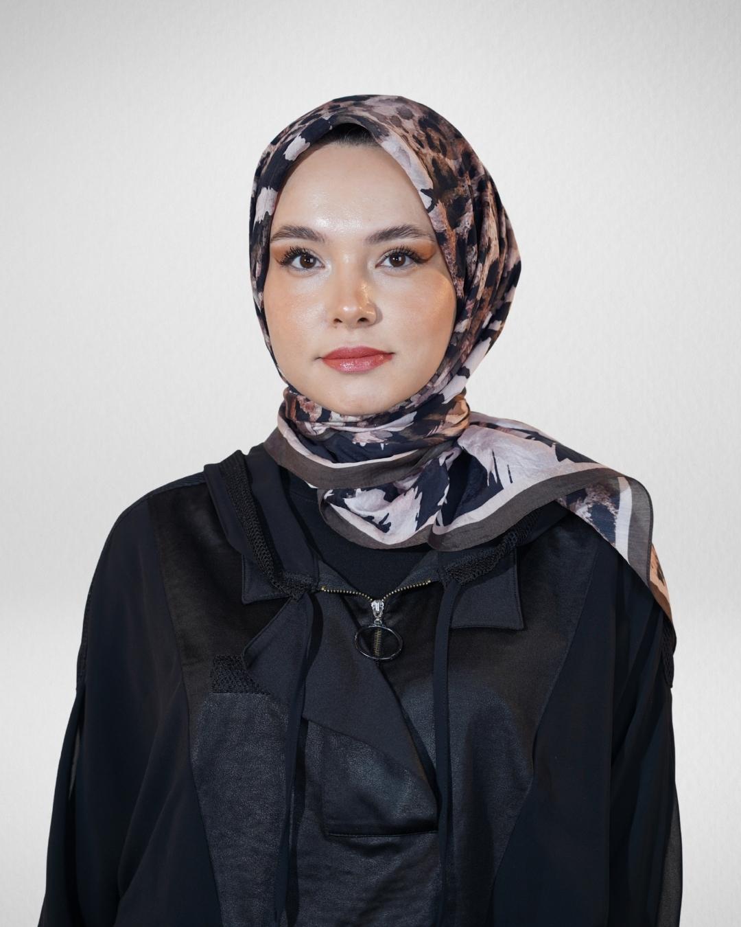 Spring Eşarp Leopar Yeni Desen-2