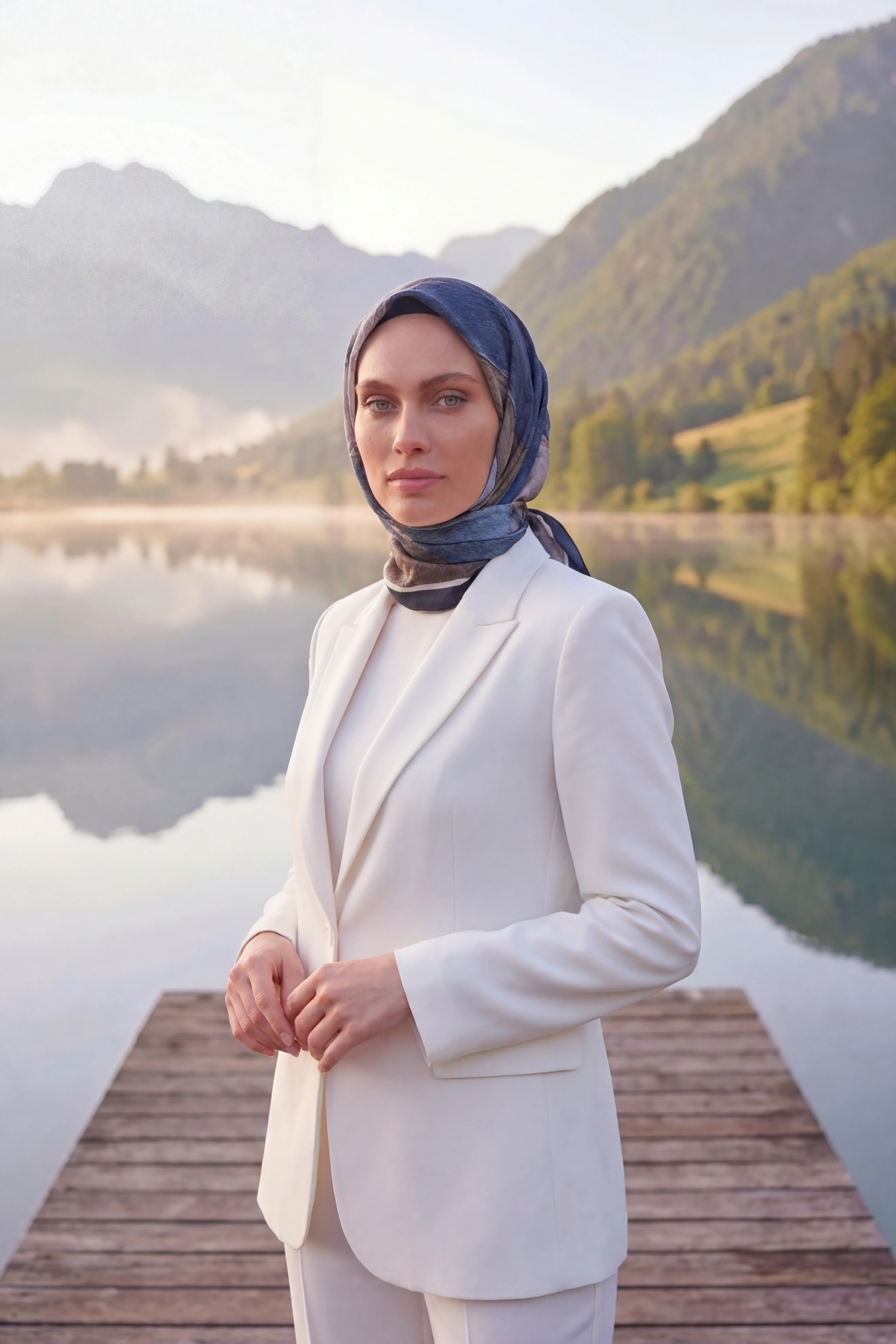 Dijital Kristal Eşarp Yeni Desen-1