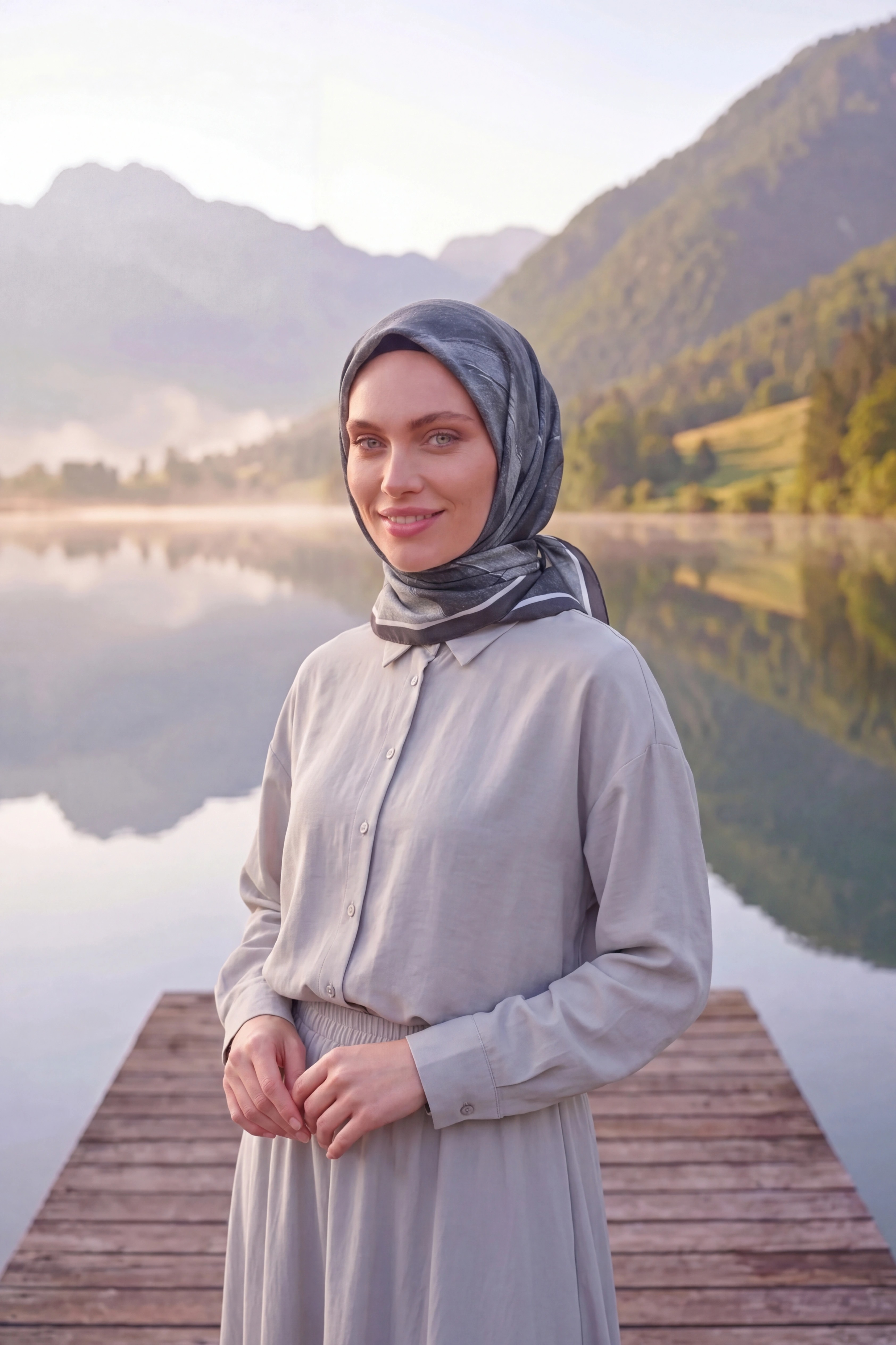 Dijital Kristal Eşarp Yeni Desen-1