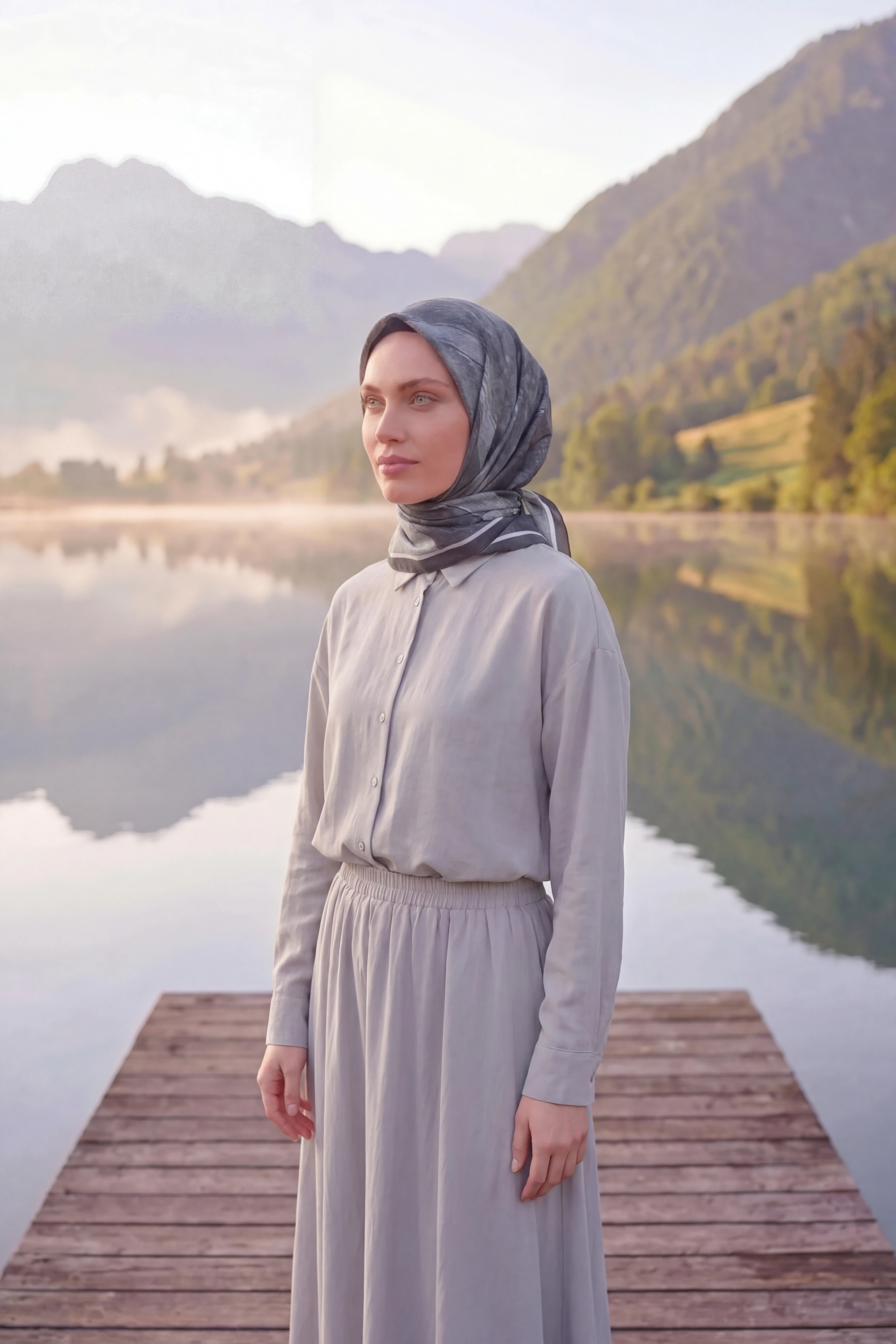 Dijital Kristal Eşarp Yeni Desen-1