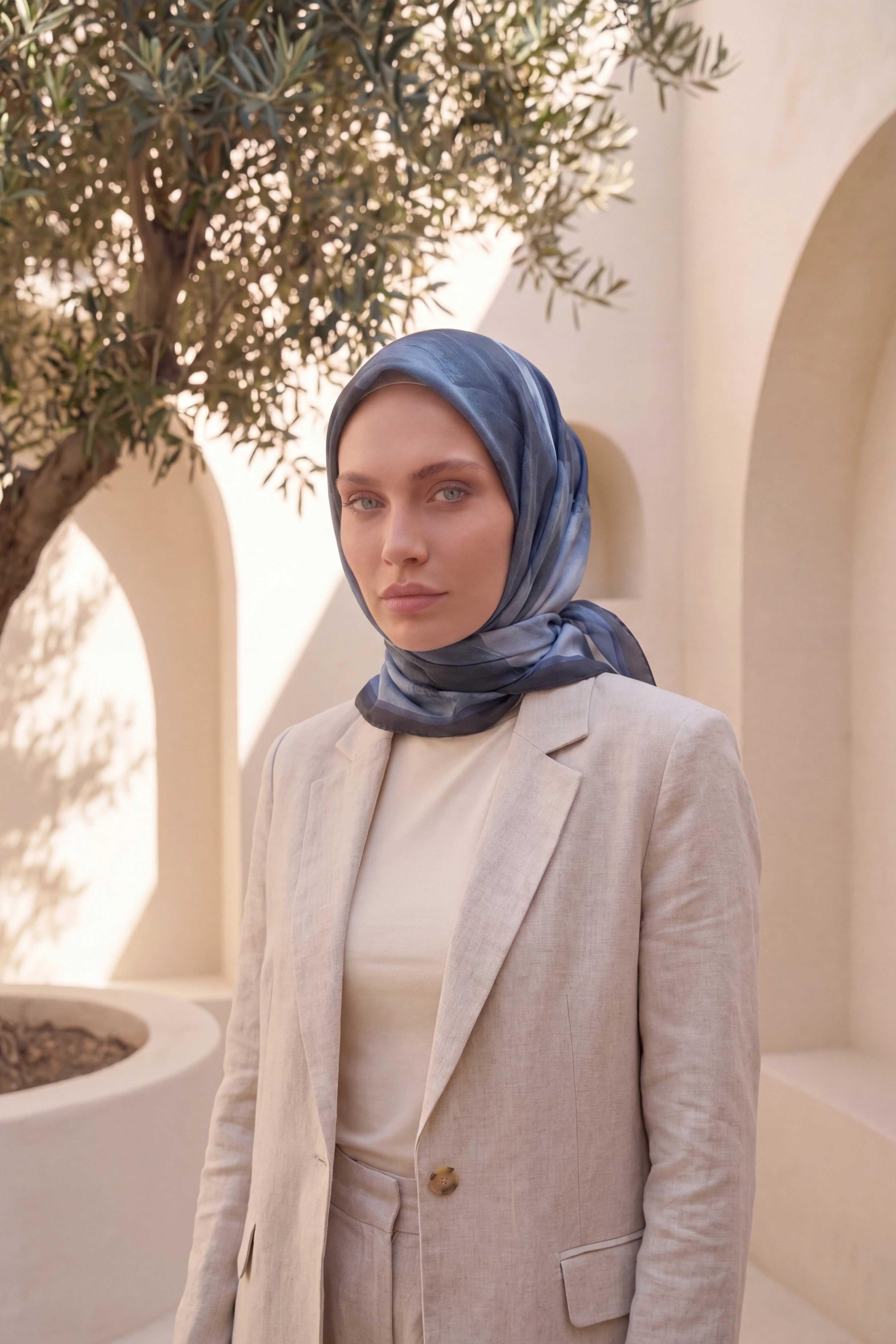 Dijital Kristal Eşarp Yeni Desen-2