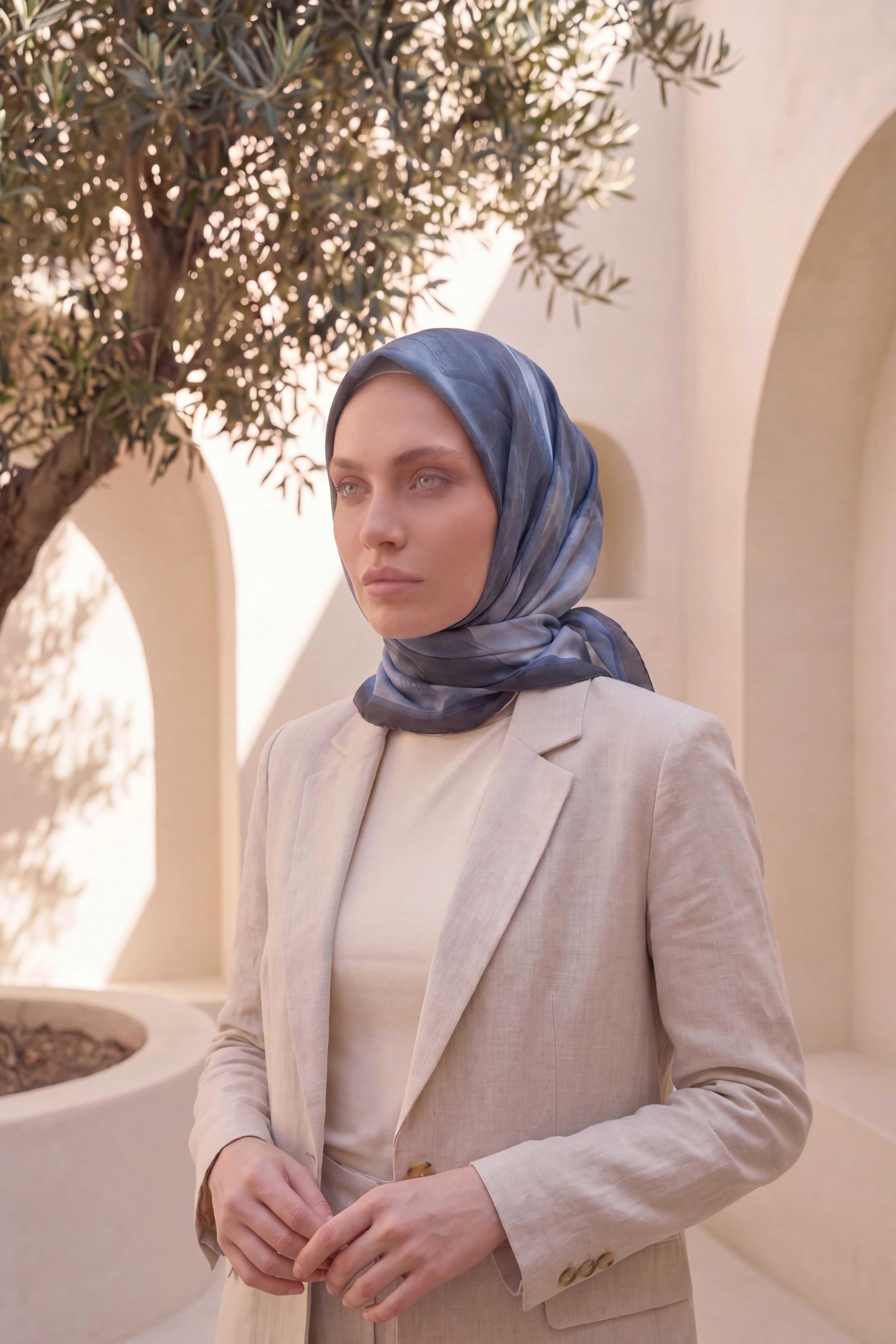 Dijital Kristal Eşarp Yeni Desen-2