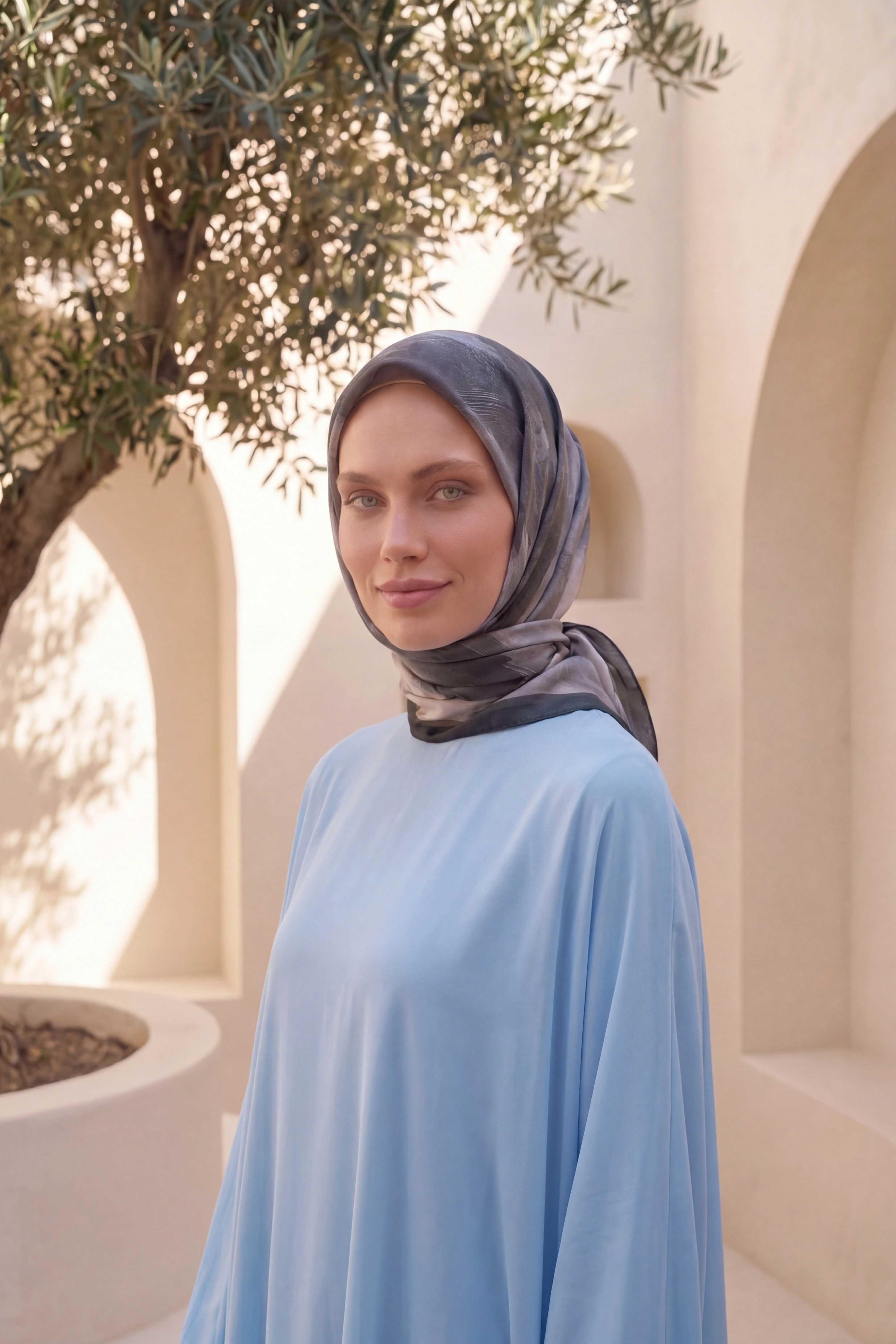 Dijital Kristal Eşarp Yeni Desen-2