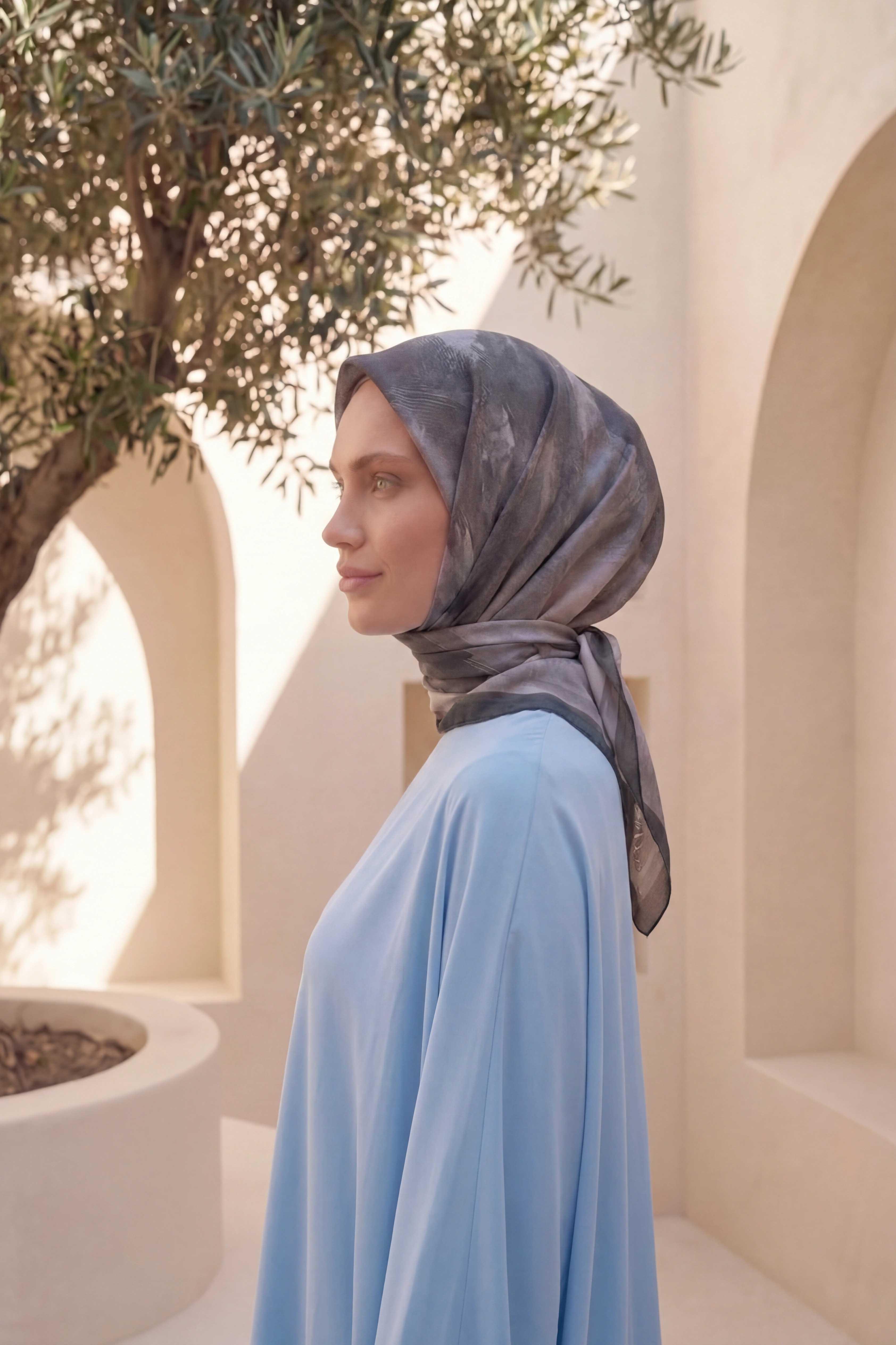 Dijital Kristal Eşarp Yeni Desen-2