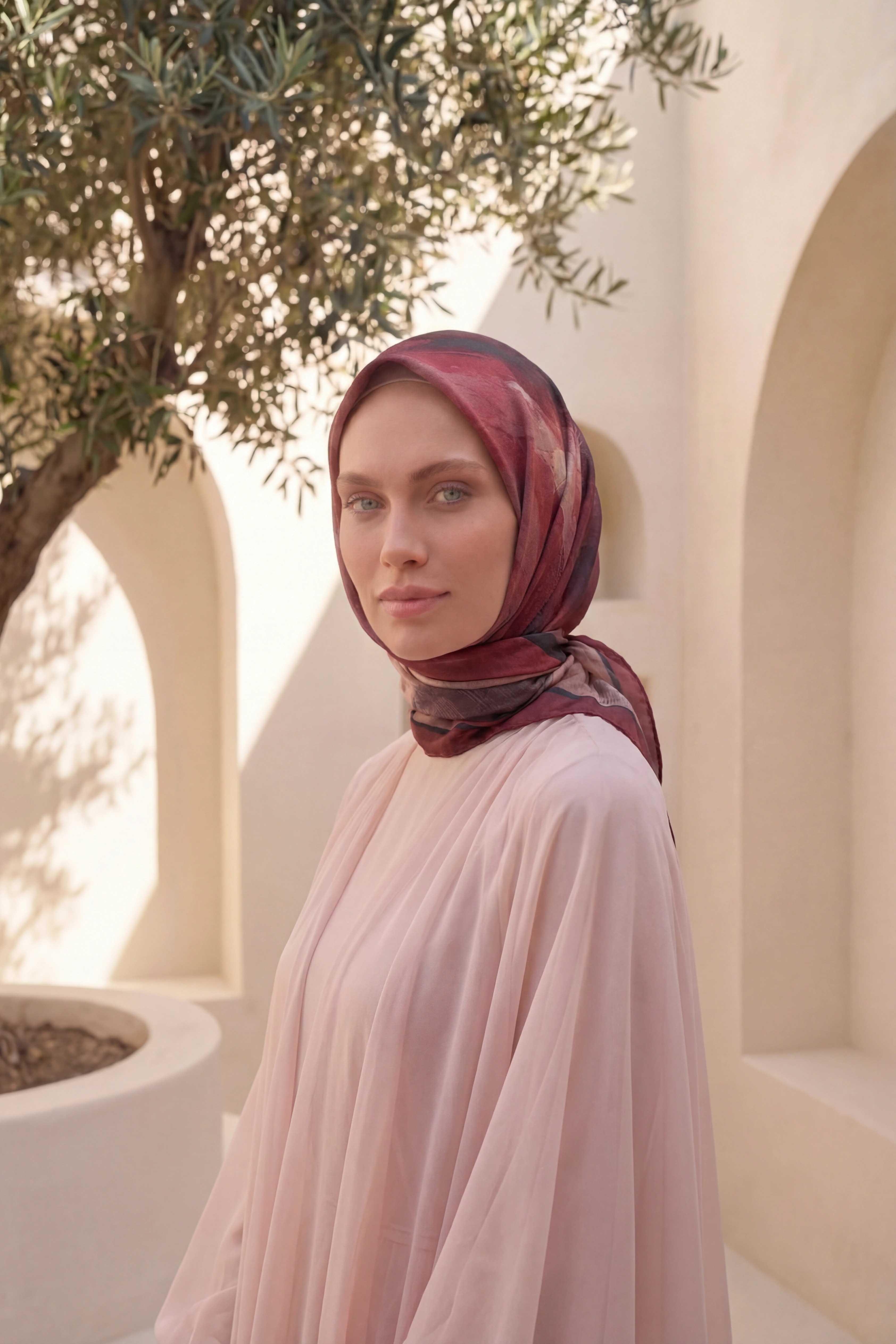 Dijital Kristal Eşarp Yeni Desen-2