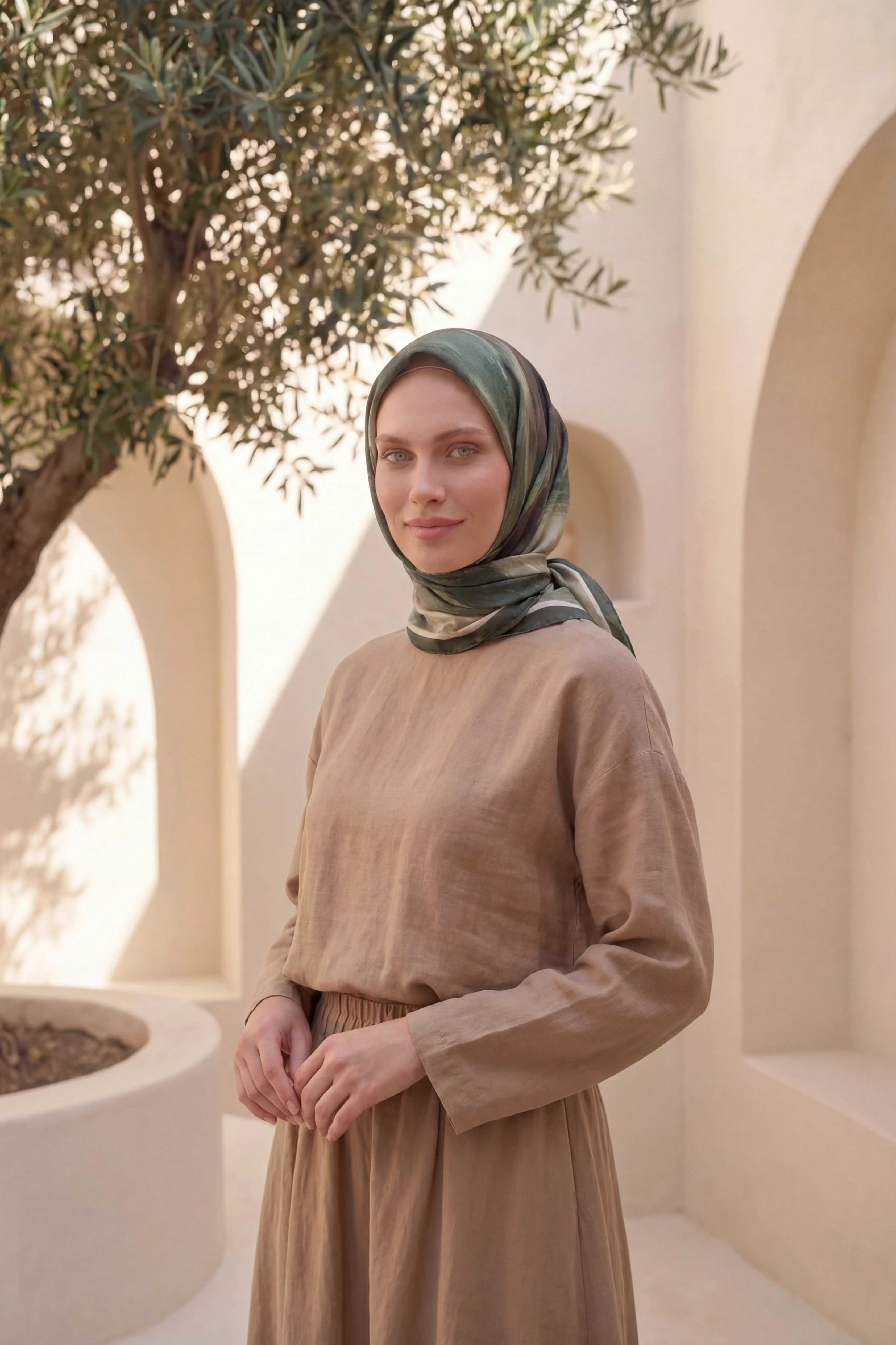 Dijital Kristal Eşarp Yeni Desen-2