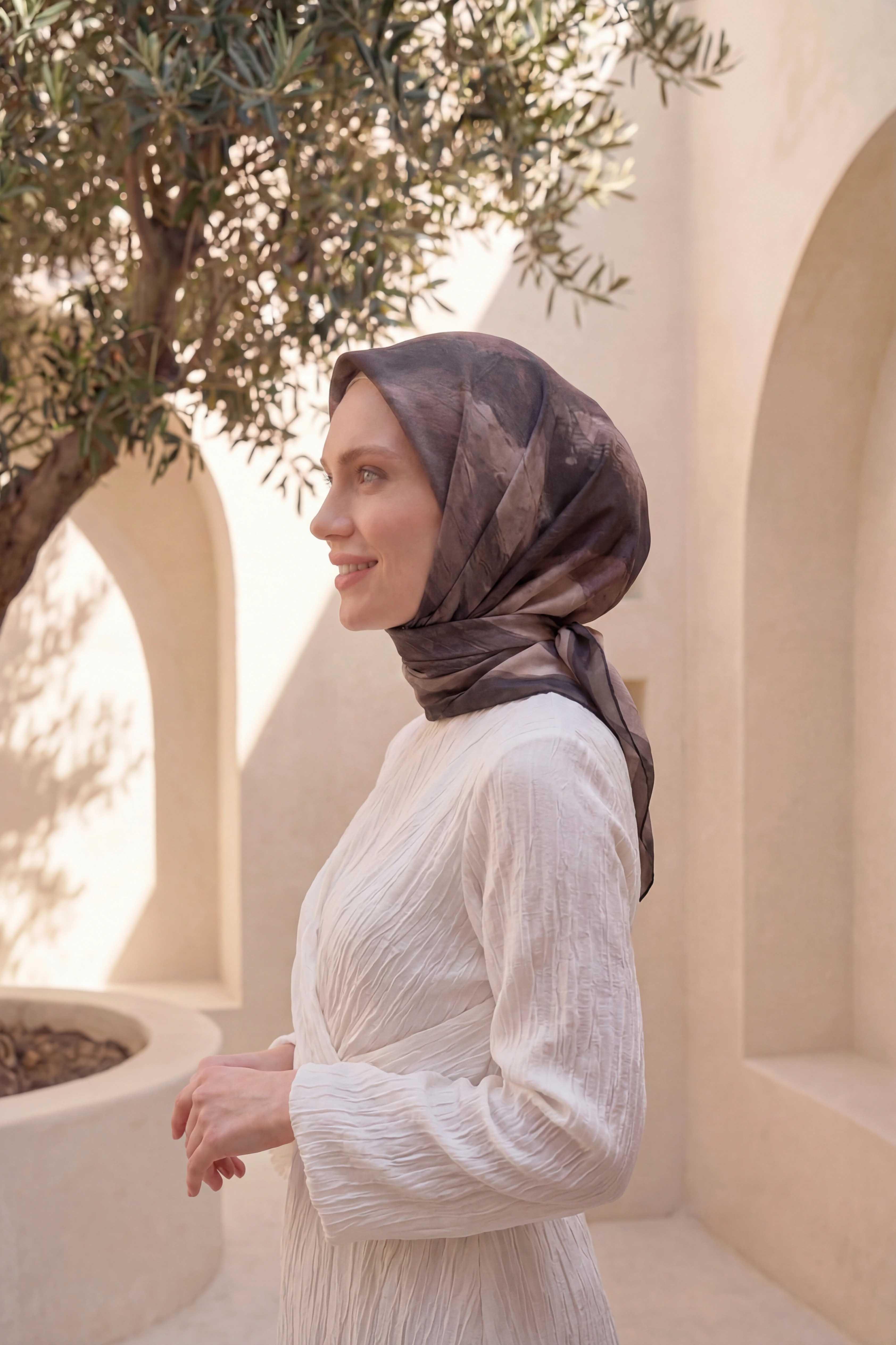 Dijital Kristal Eşarp Yeni Desen-2