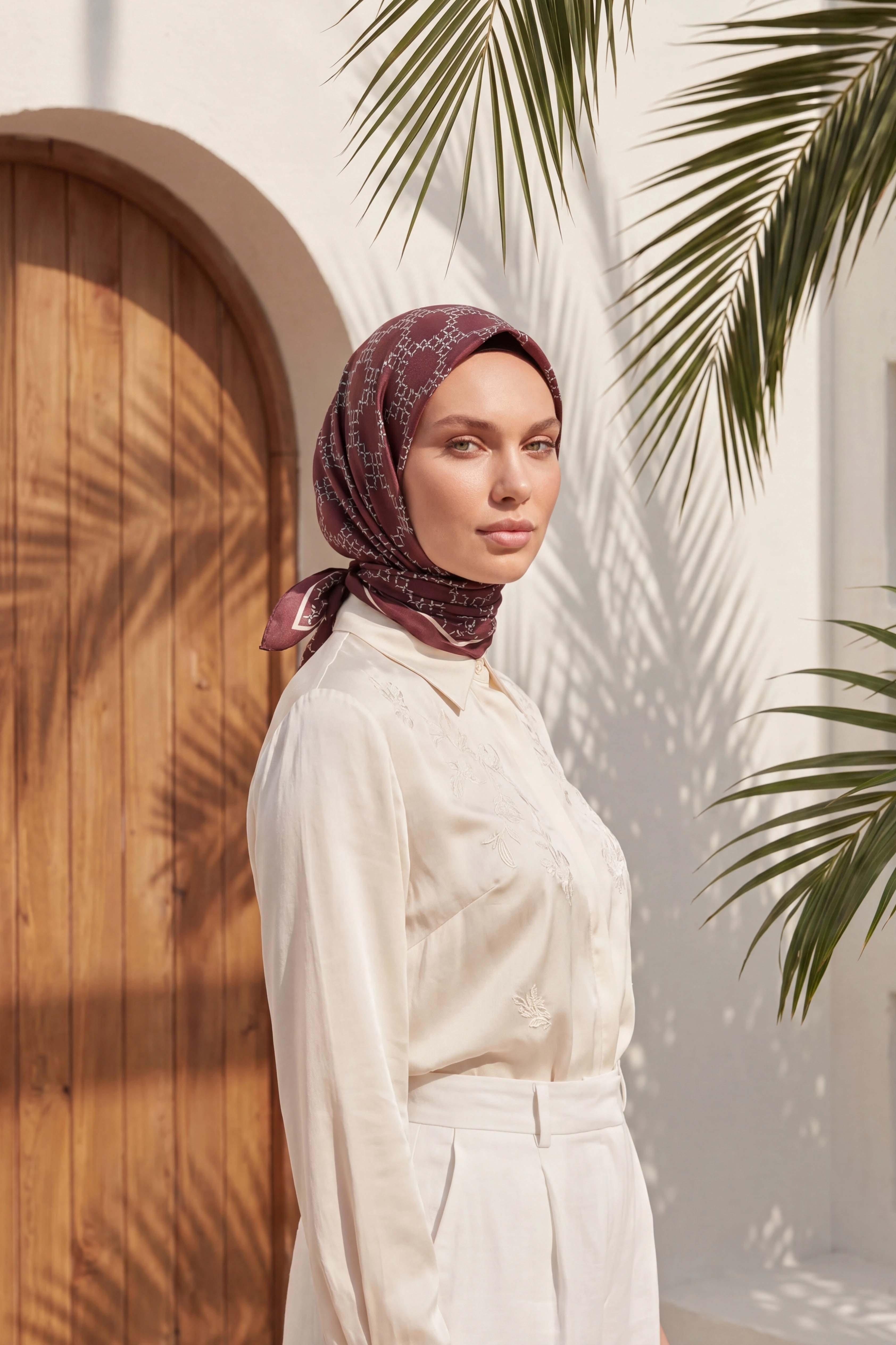 Dijital Kristal Eşarp Yeni Desen-3