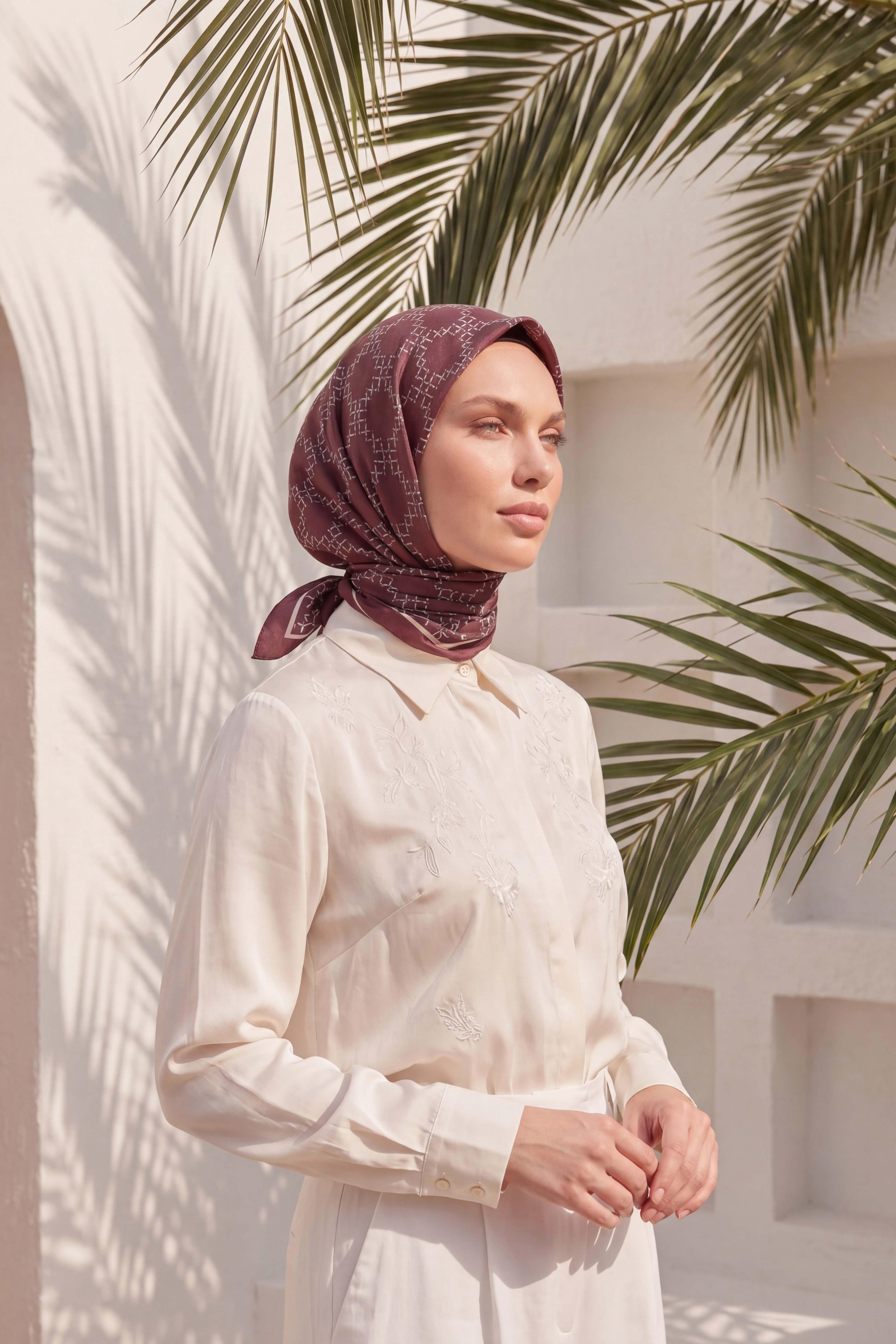 Dijital Kristal Eşarp Yeni Desen-3